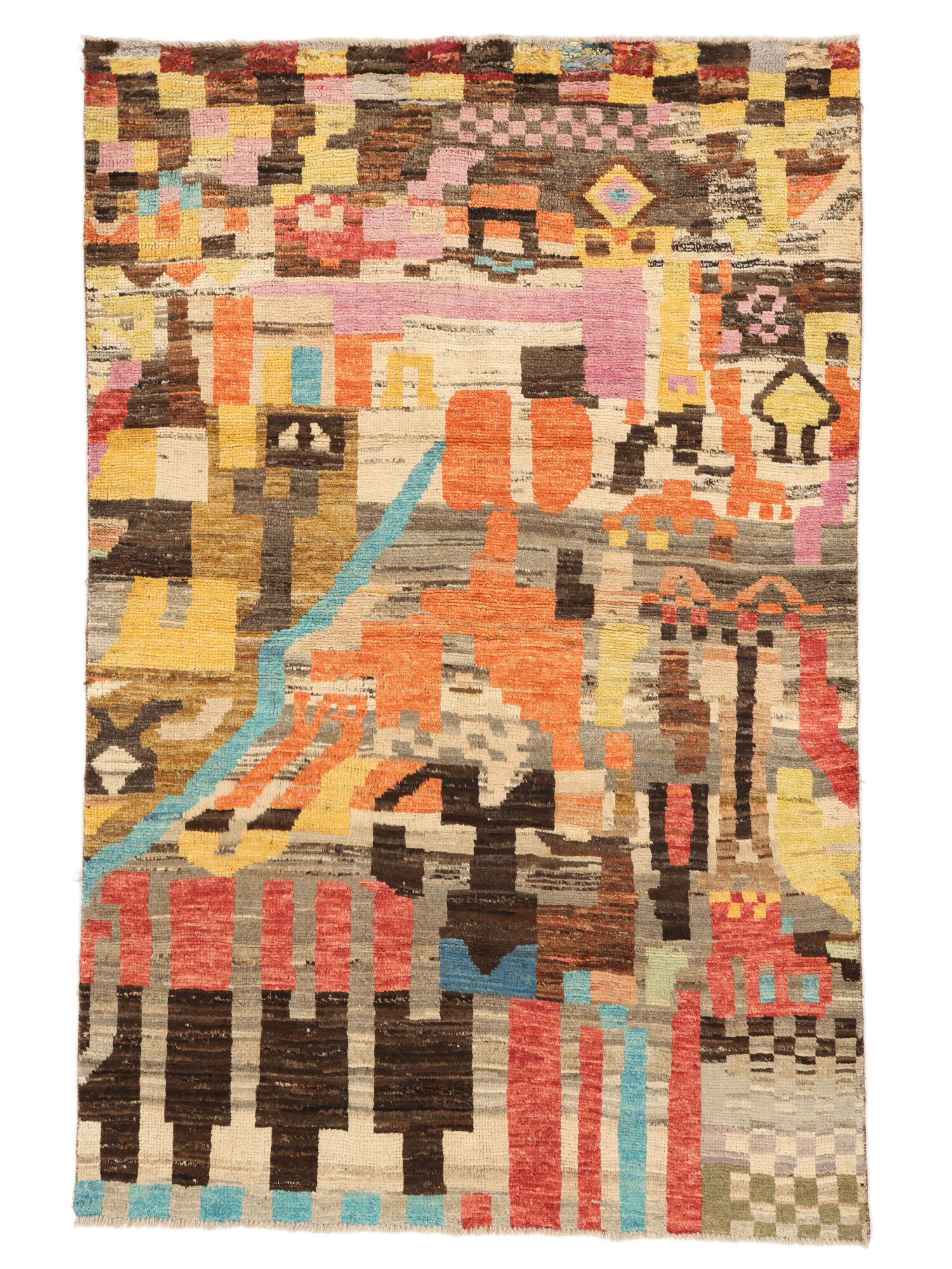 Berber Colourful Matta 118x184