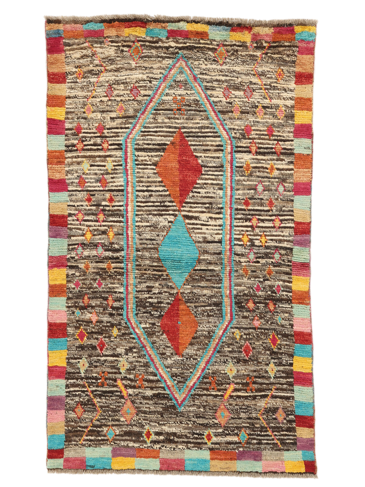 Berber Colourful Matta 85x147