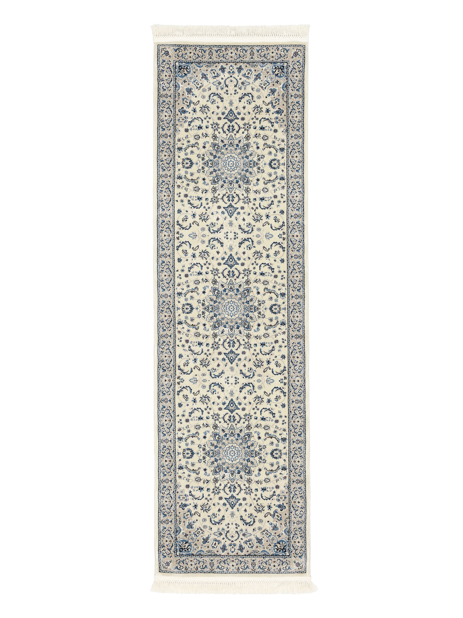 Nain Emilia Matta - Beige / Ljusblå 80x300