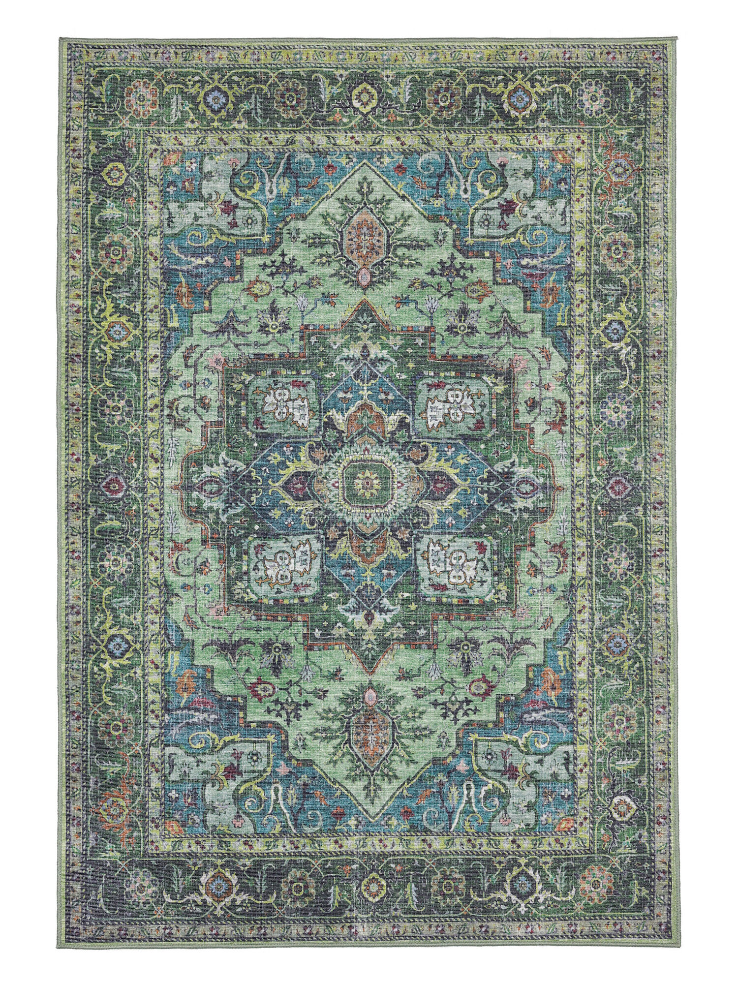 Georgia Oriental Matta - Gr&ouml;n / Flerf&auml;rgad 240x340