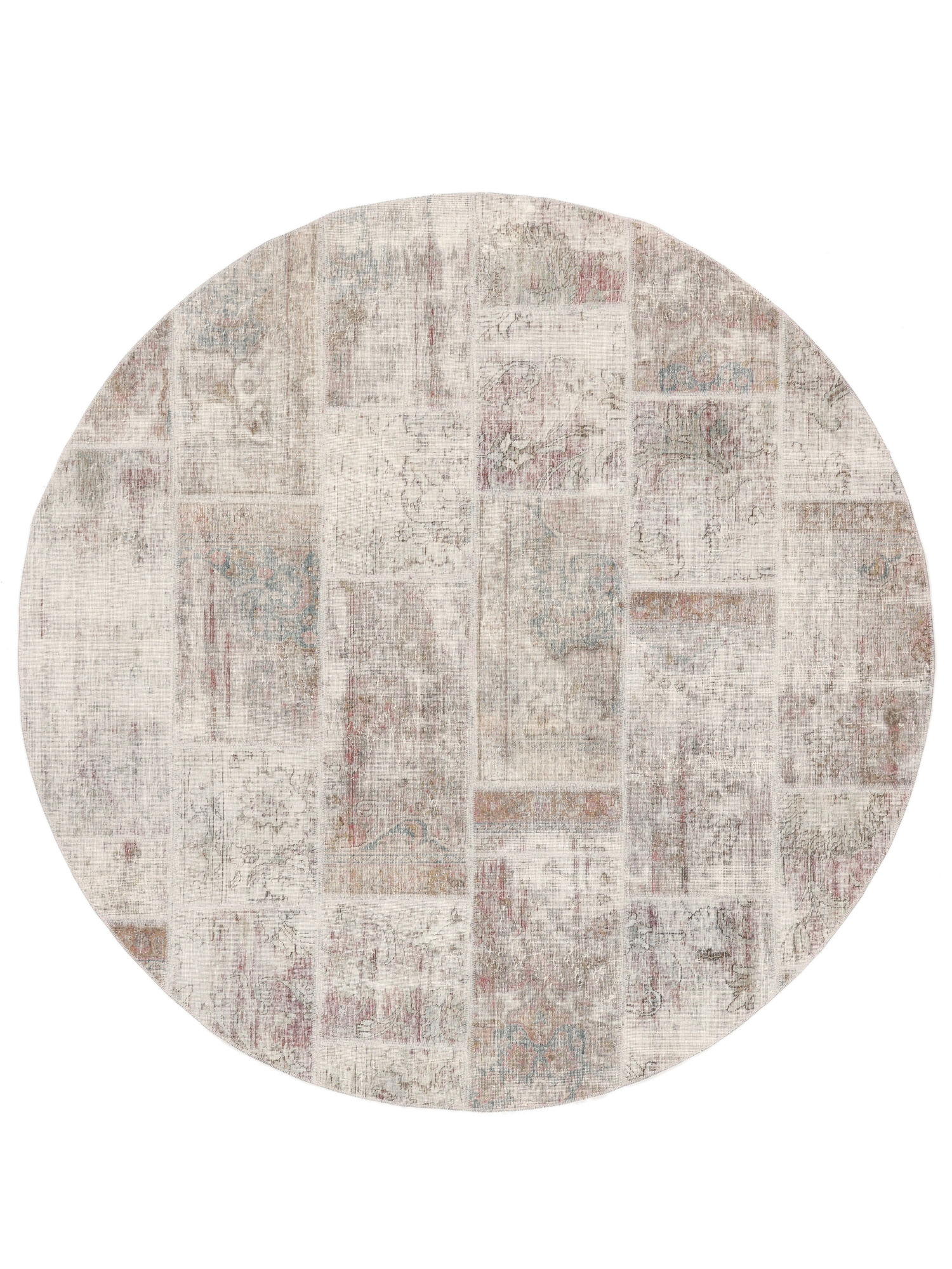 Patchwork Matta Ø 200