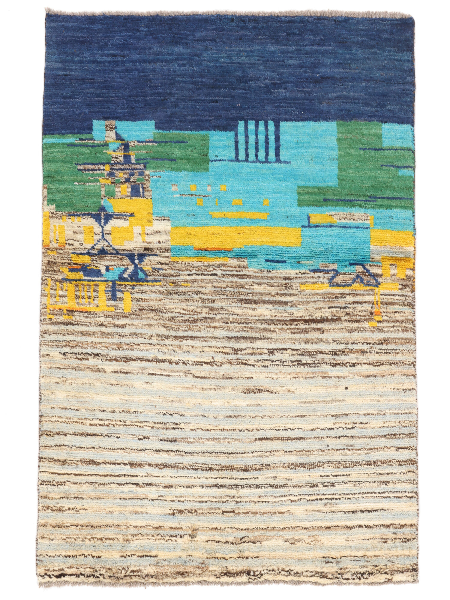 Berber Colourful Matta 93x139