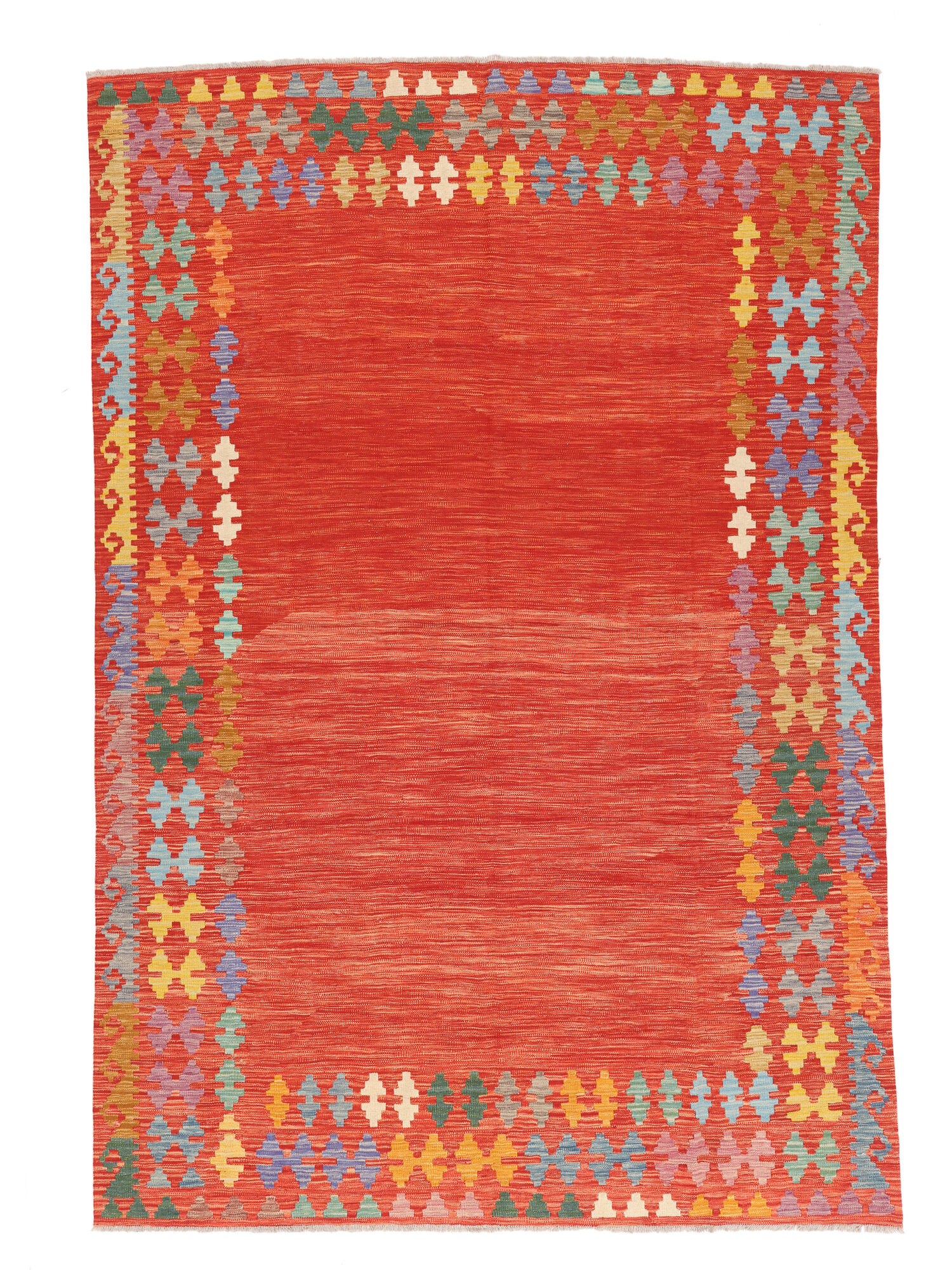 Kelim Afghan Old Stil Teppich 207×302