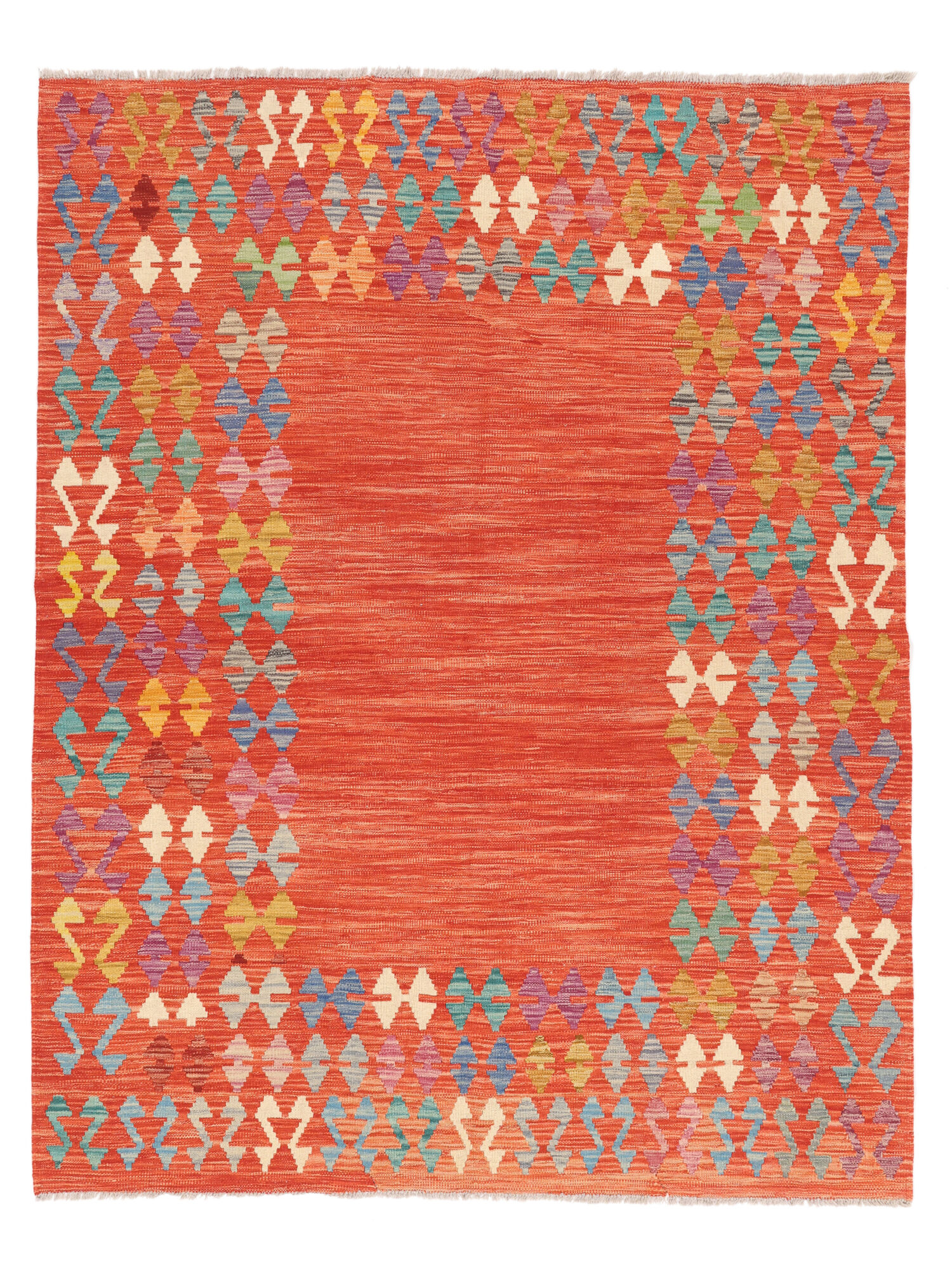 Kelim Afghan Old Stil Teppich 156×198