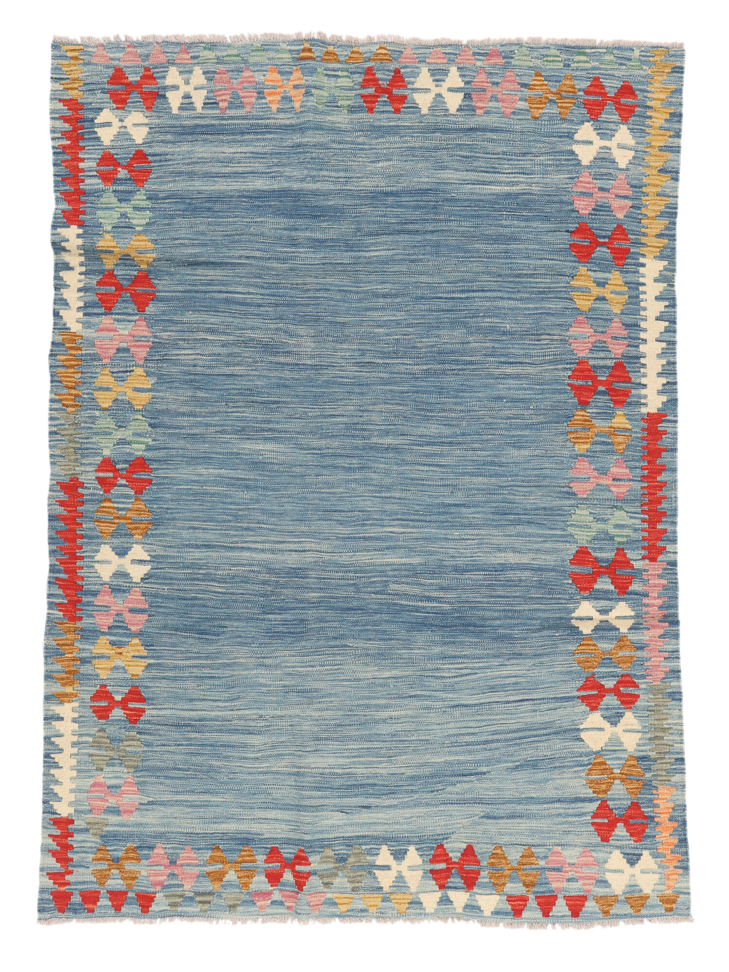 Kelim Afghan Old Stil Teppich 123×172