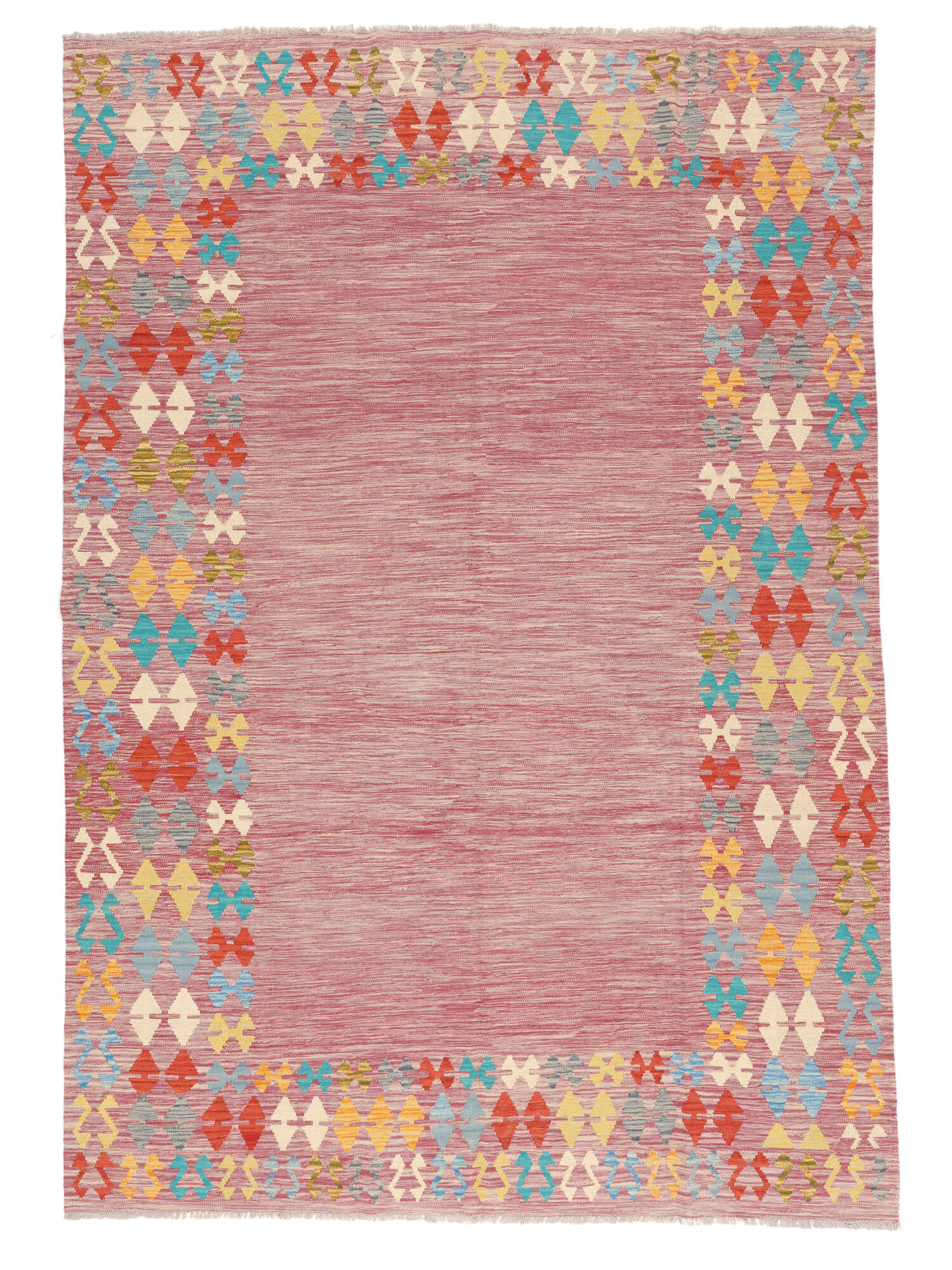 Kelim Afghan Old Stil Teppich 207×299