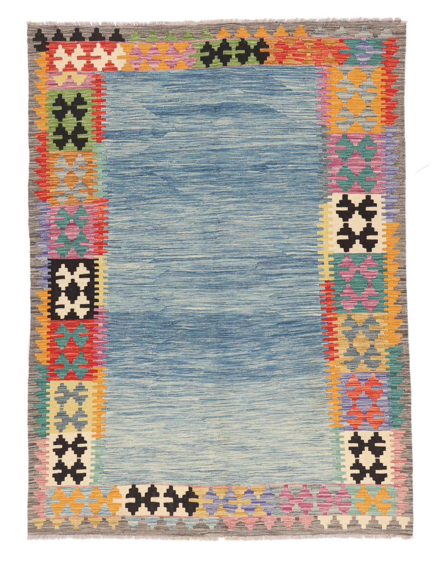 Kelim Afghan Old Stil Teppich 150×201