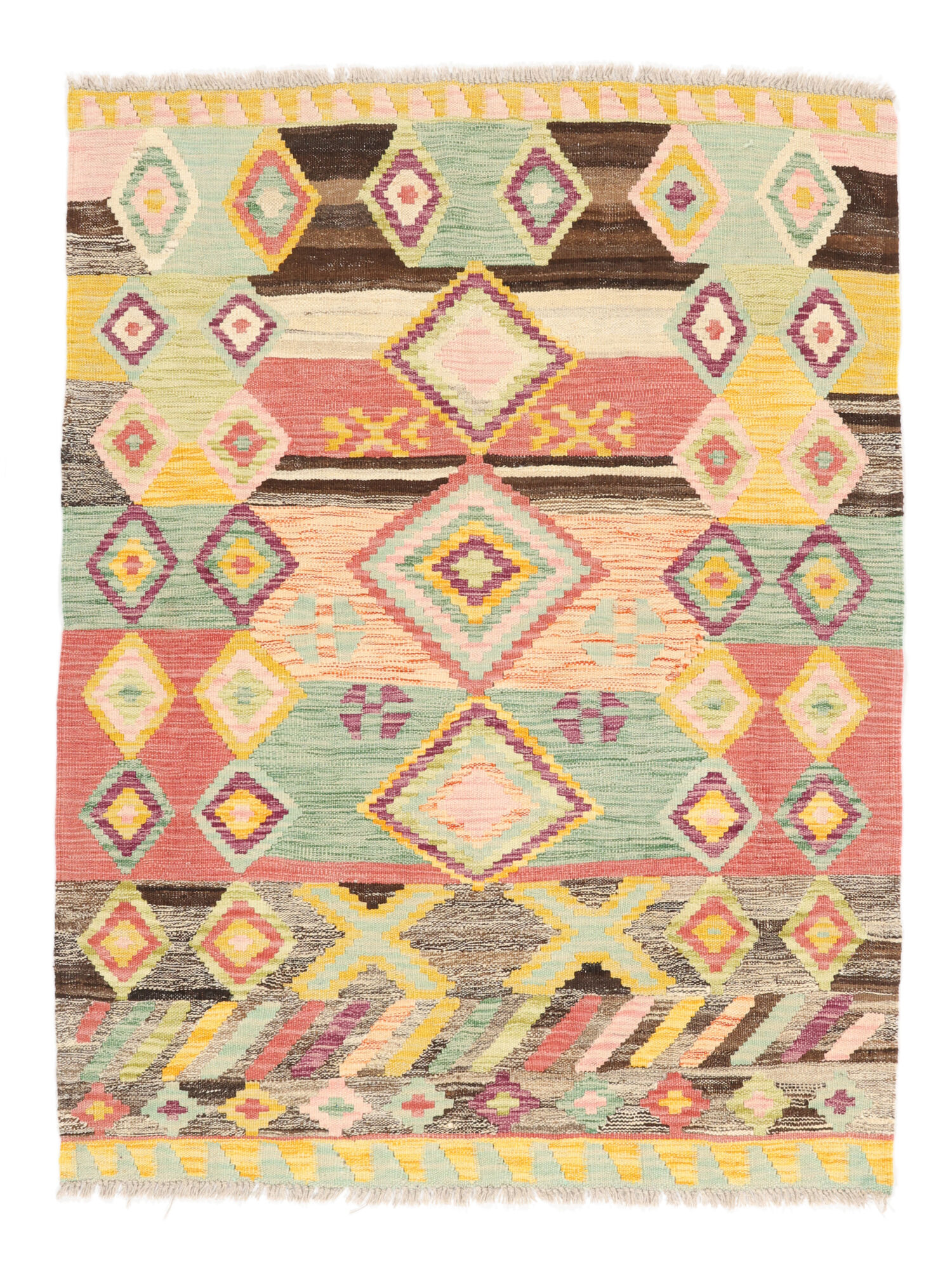 Kelim Berber Stil Teppich 109×145
