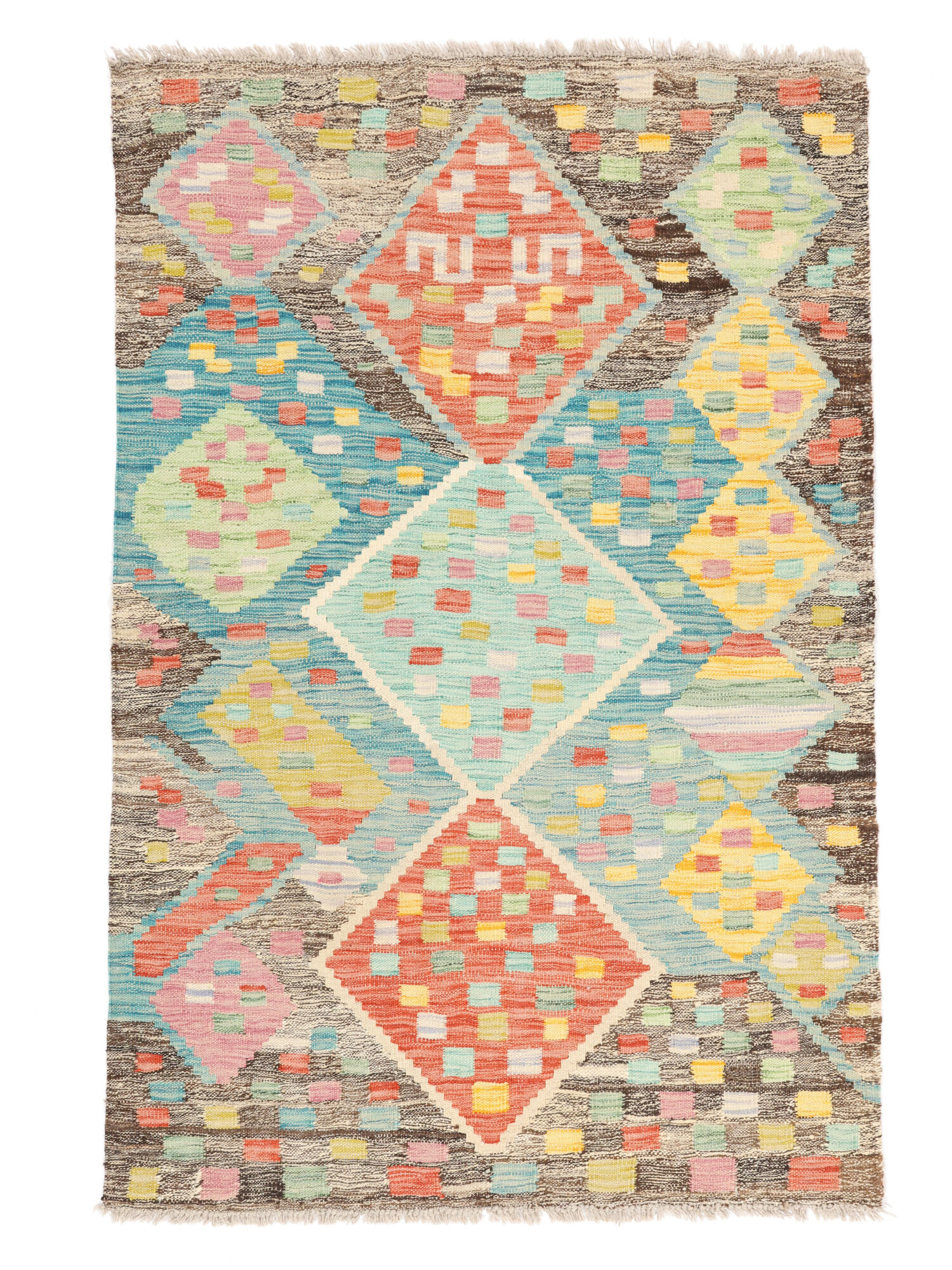 Kelim Berber Stil Teppich 102×151