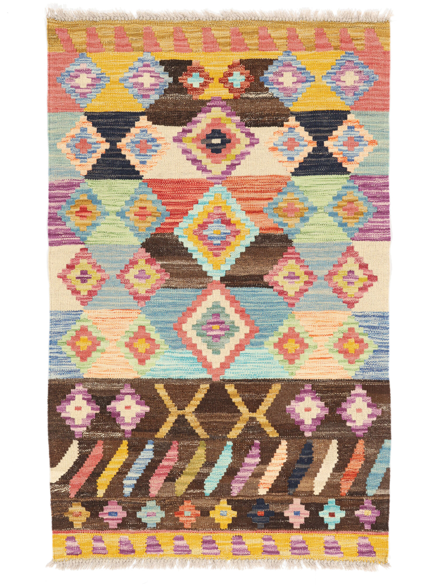 Kelim Berber Stil Teppich 77×122