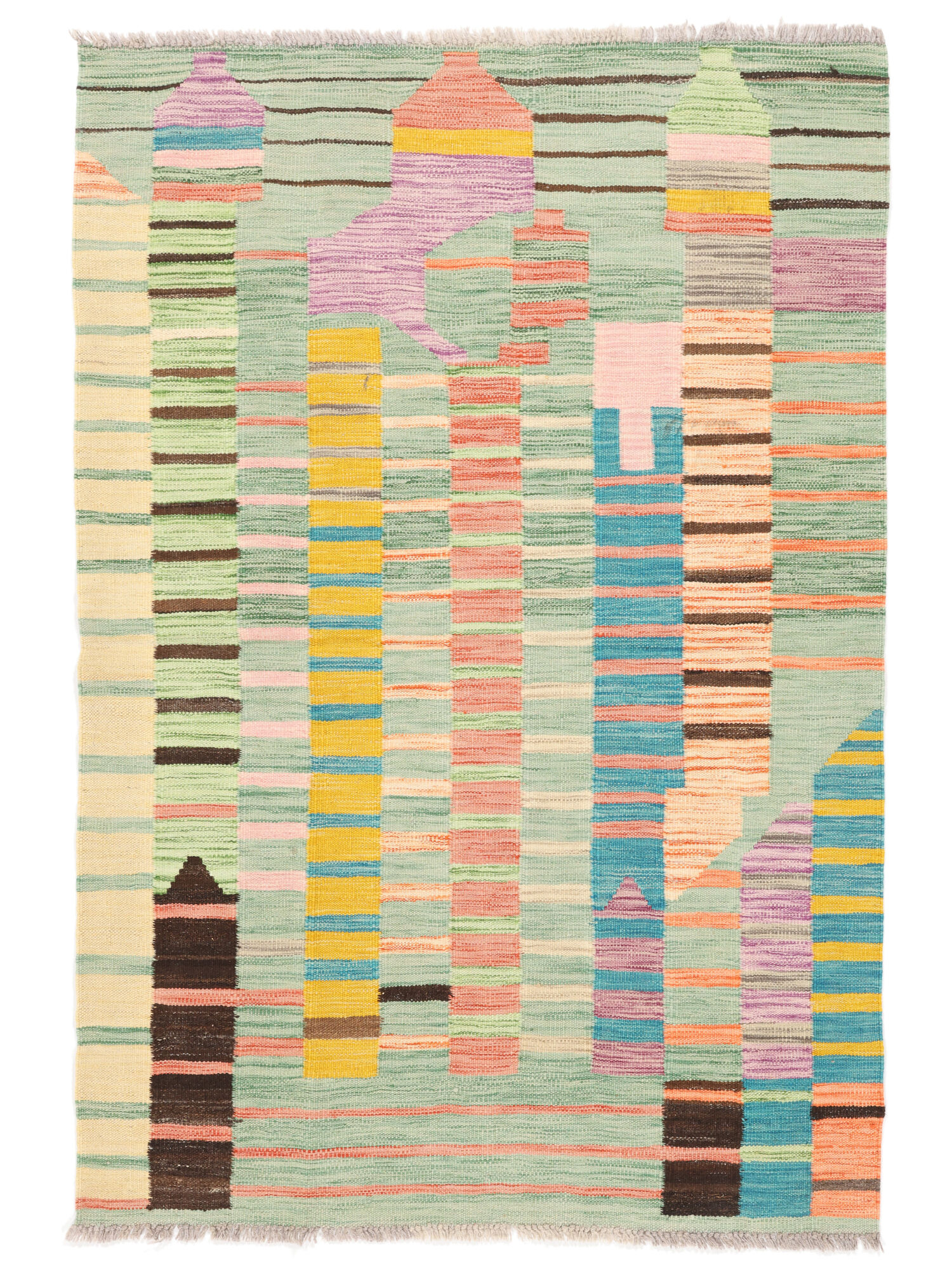 Kelim Berber Stil Teppich 104×155