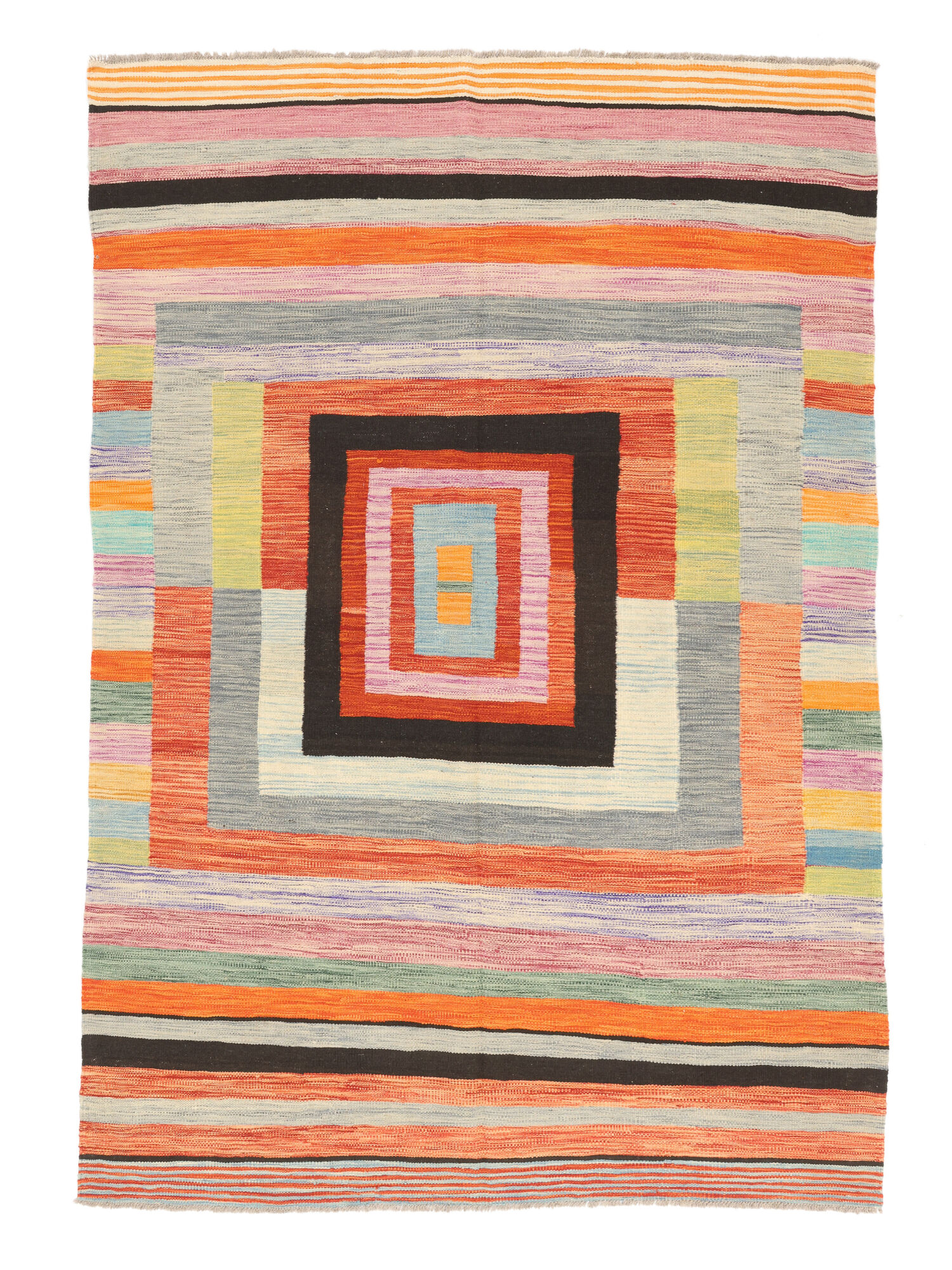Kelim Modern Teppich 172×252
