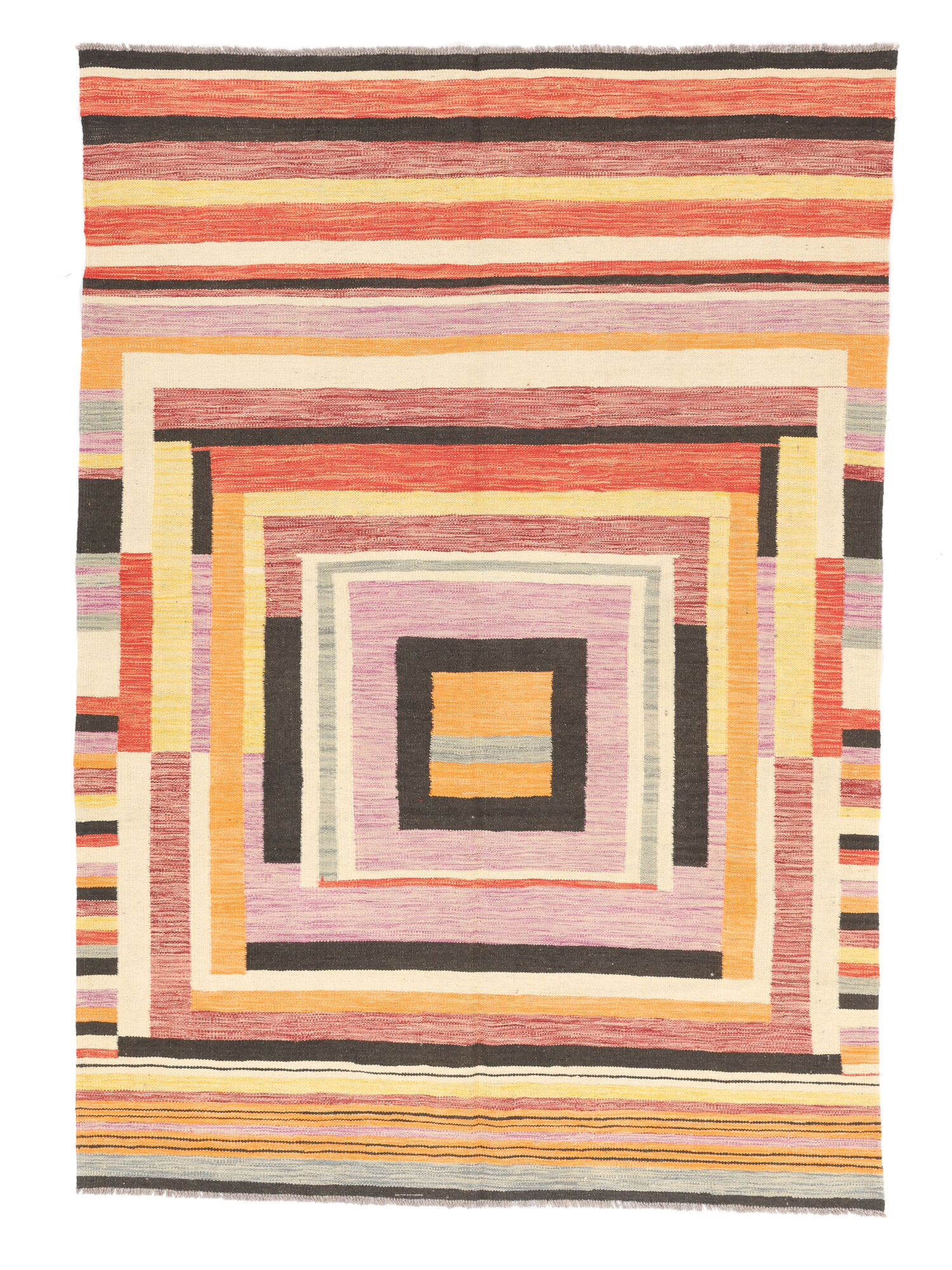 Kelim Modern Teppich 179×253