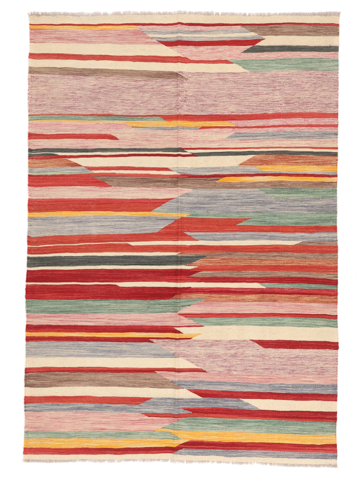 Kelim Modern Teppich 141×203