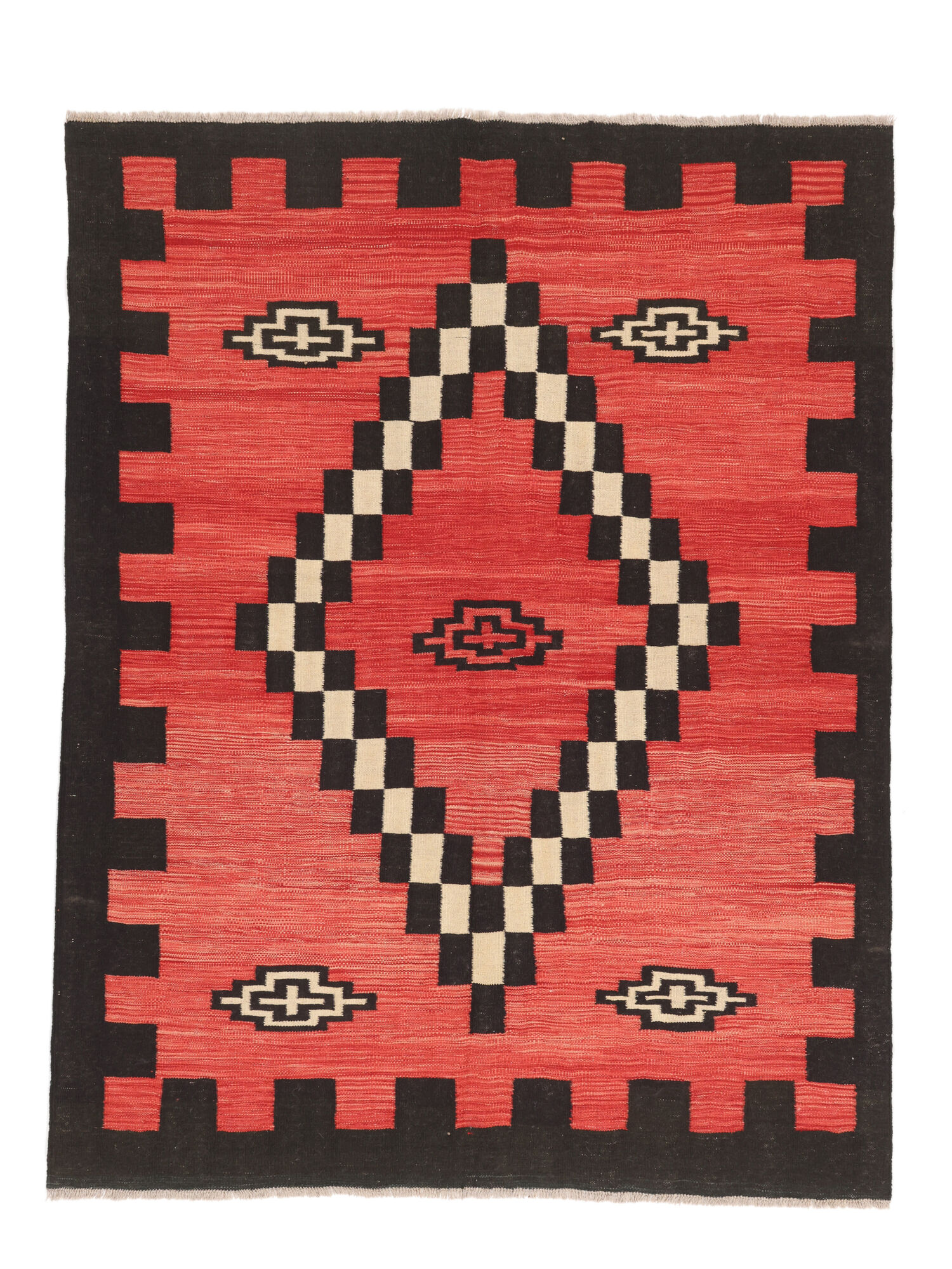 Kelim Modern Teppich 153×194