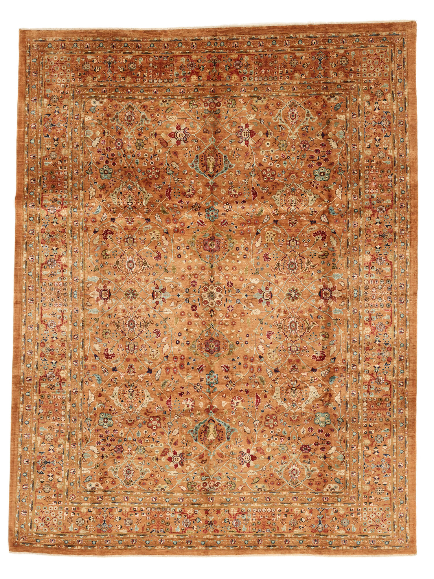 Classic Afghan Fine Teppich 267×348