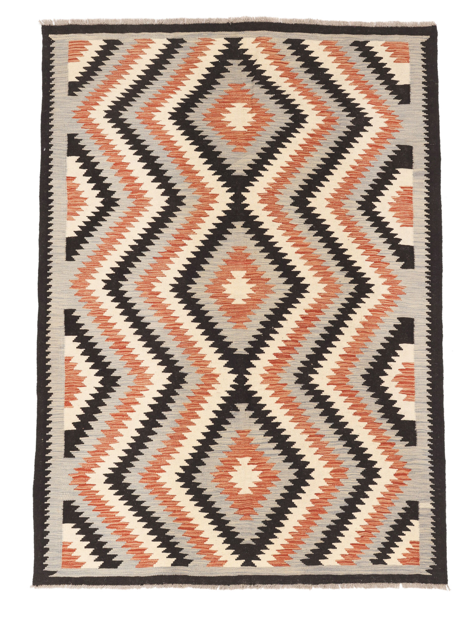 Kelim Modern Teppich 153×206