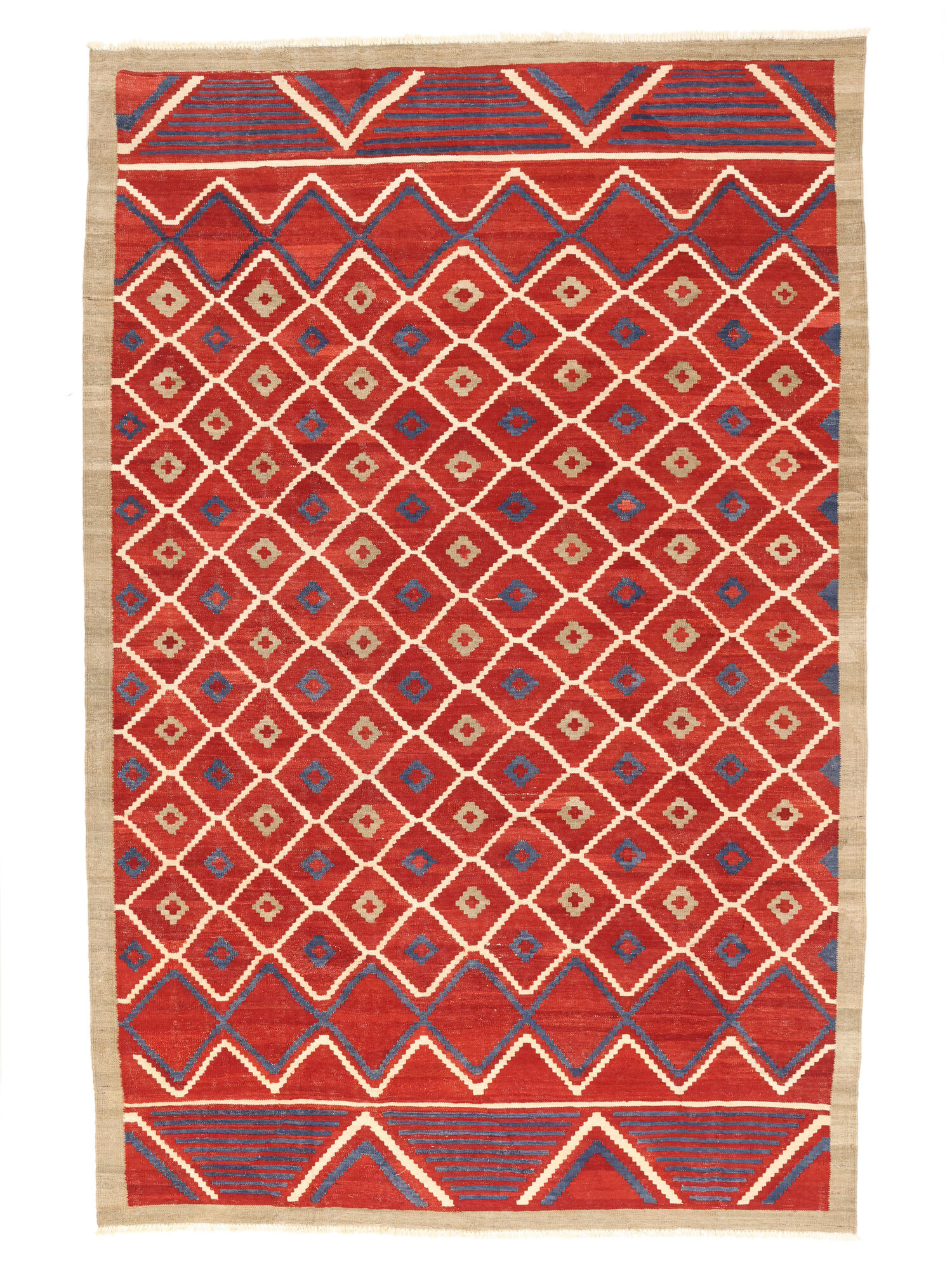 Kelim Modern Teppich 203×307