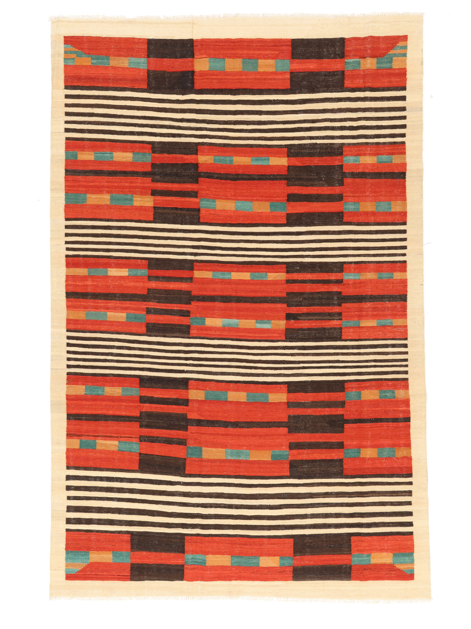 Kelim Modern Teppich 187×292