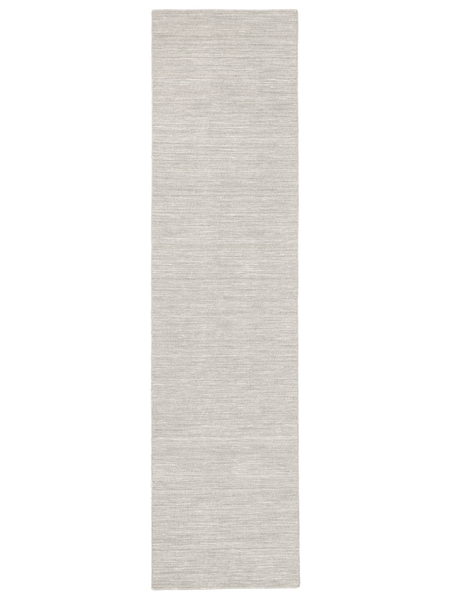 Handloom flat Matta - Silvergrå 80x300