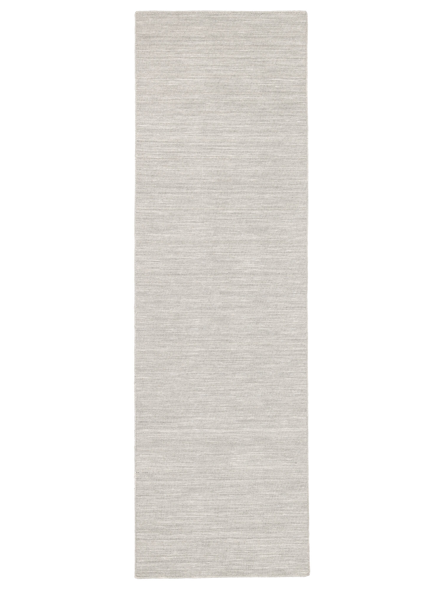 Handloom flat Matta - Silvergrå 80x250
