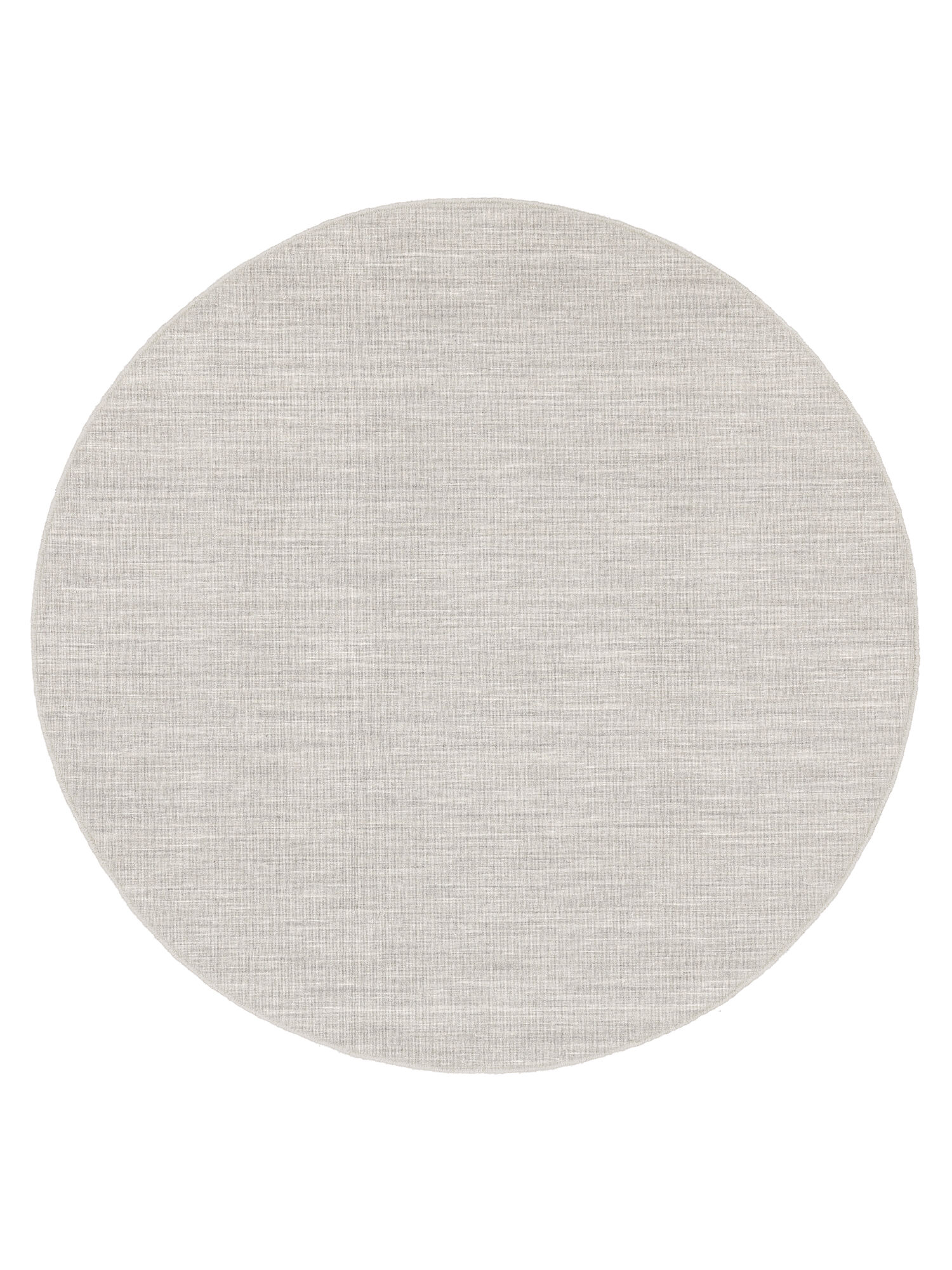 Handloom flat Matta - Silvergrå Ø 150