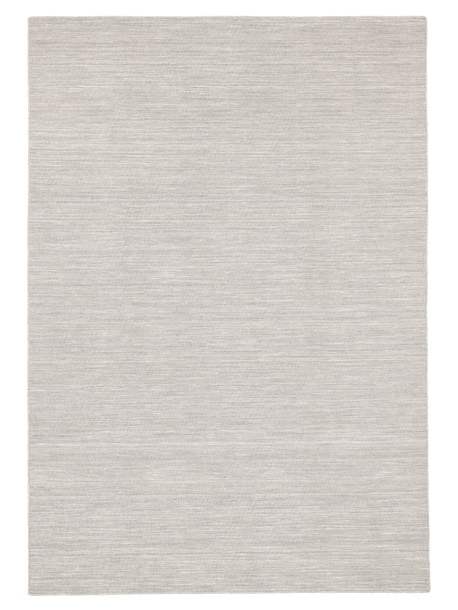 Handloom flat Matta - Silvergrå 160x230