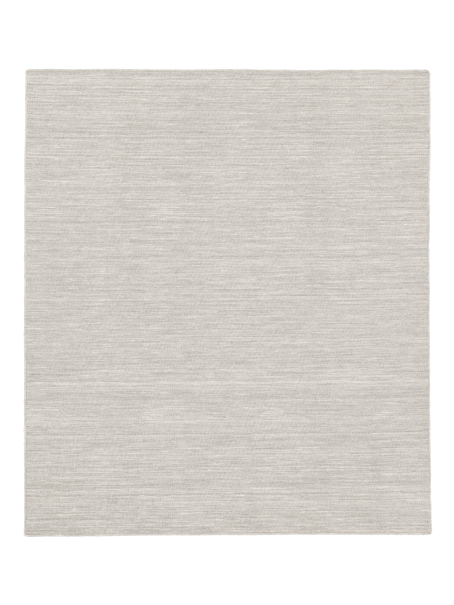 Handloom flat Matta - Silvergrå 200x250