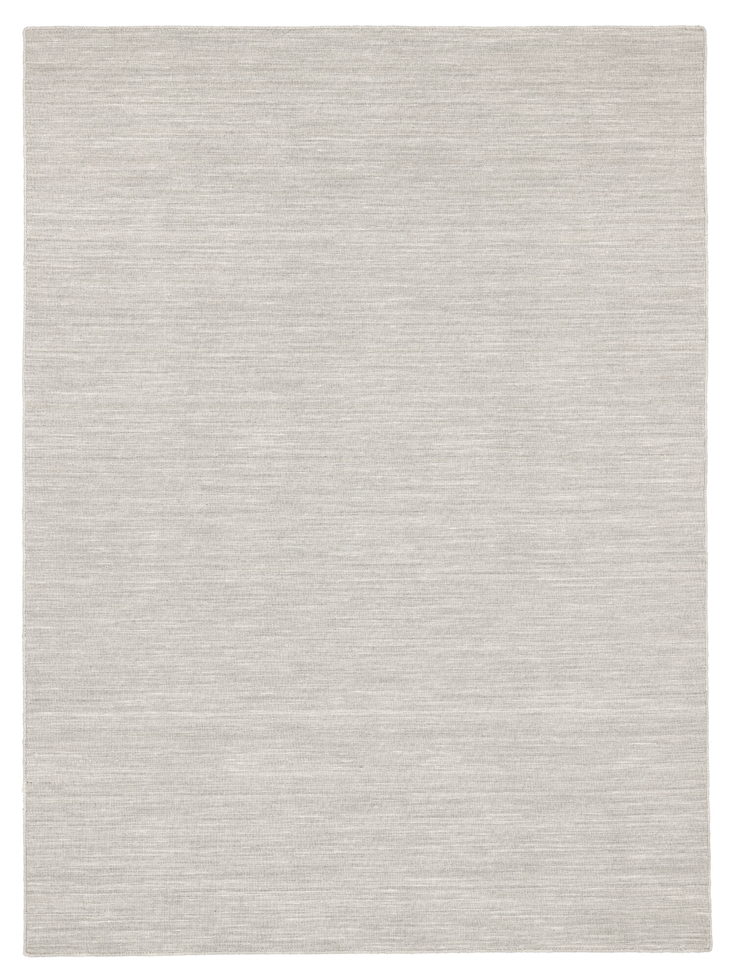 Handloom flat Matta - Silvergrå 300x400