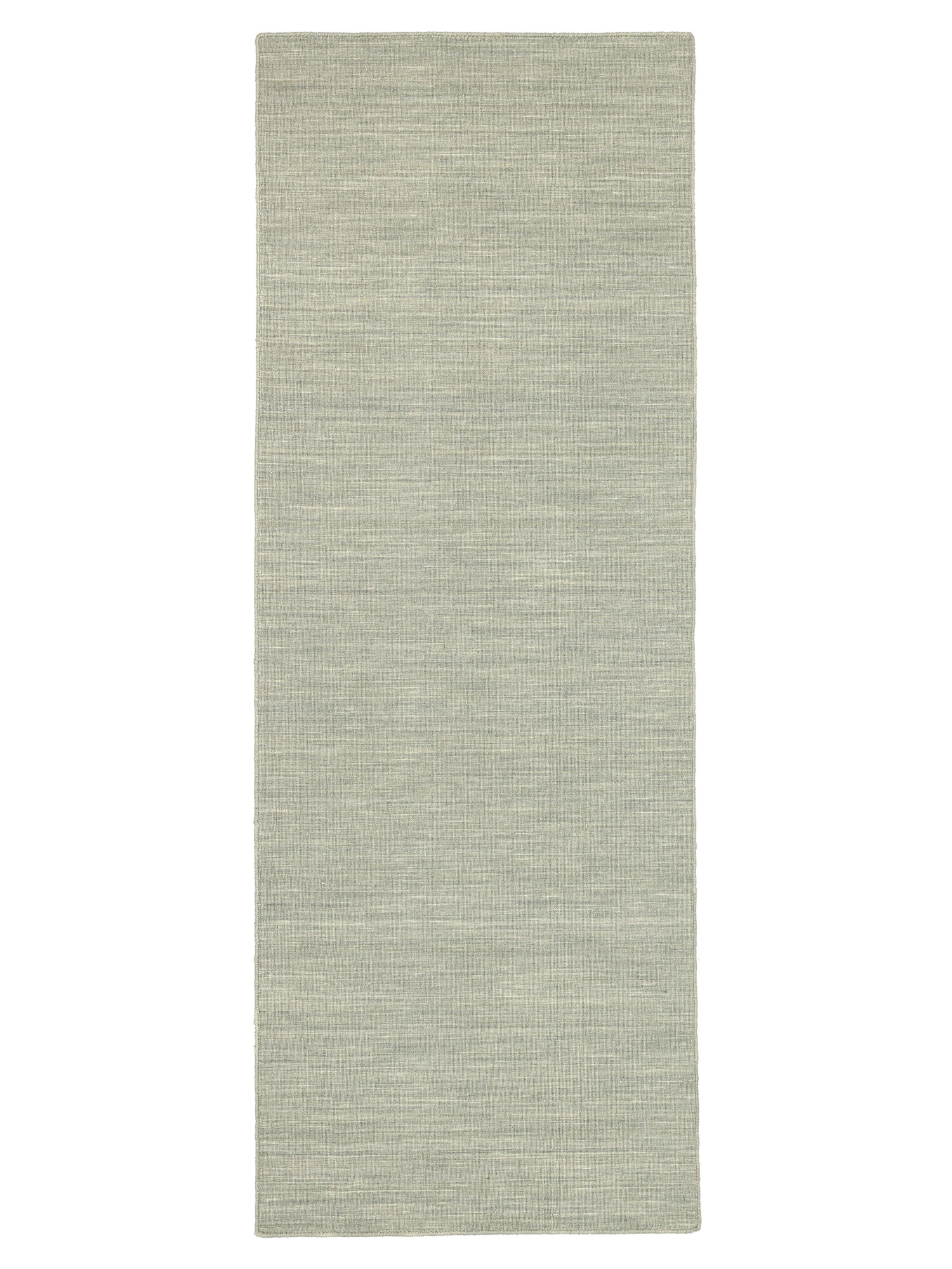 Handloom flat Matta - Ljusgr&ouml;n 80x200