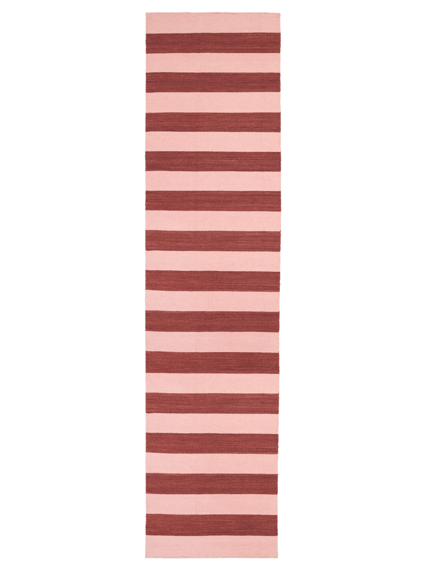 Classic Stripe Matta - Röd / Rosa 80x350