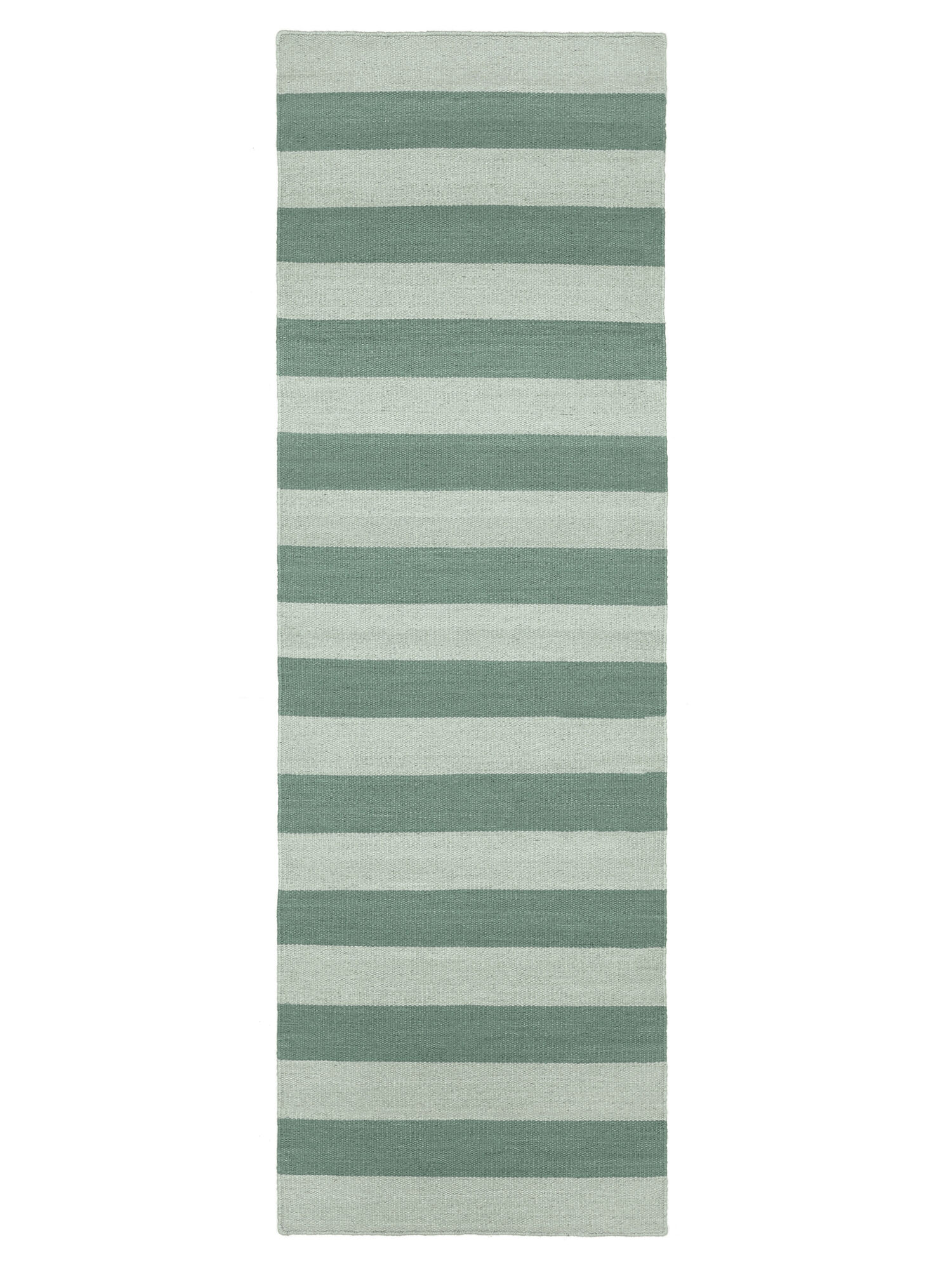 Classic Stripe Matta - Gr&ouml;n / Ljusgr&ouml;n 80x250