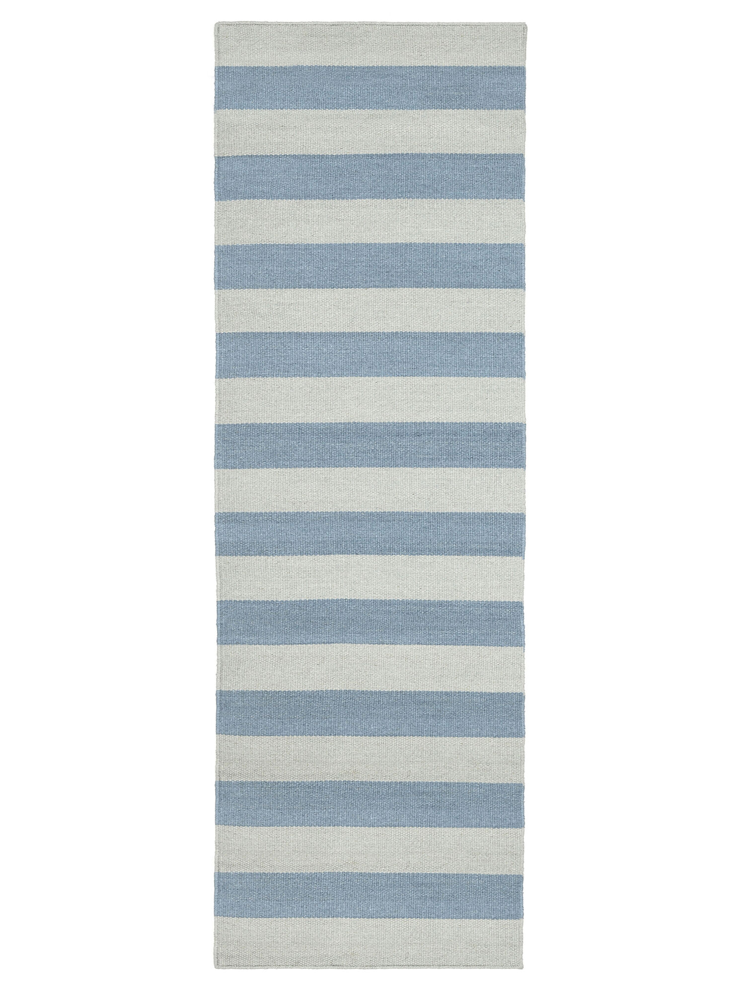Classic Stripe Matta - Blå / Ljusblå 80x250