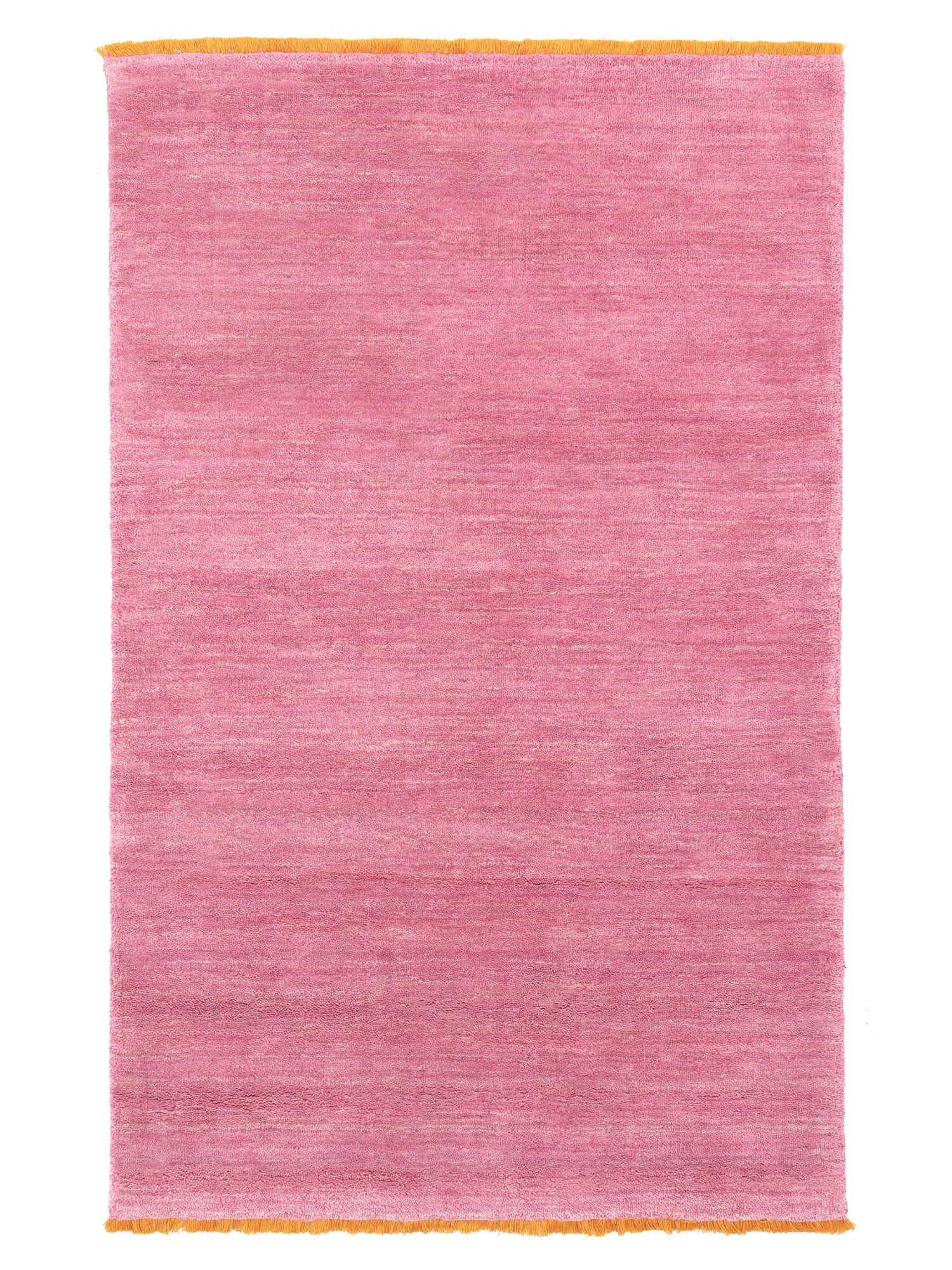 Moderna lugg Matta - Rosa / Orange 100x160