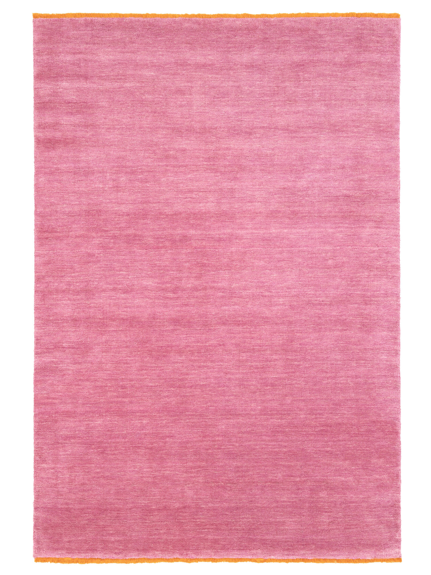 Moderna lugg Matta - Rosa / Orange 140x200