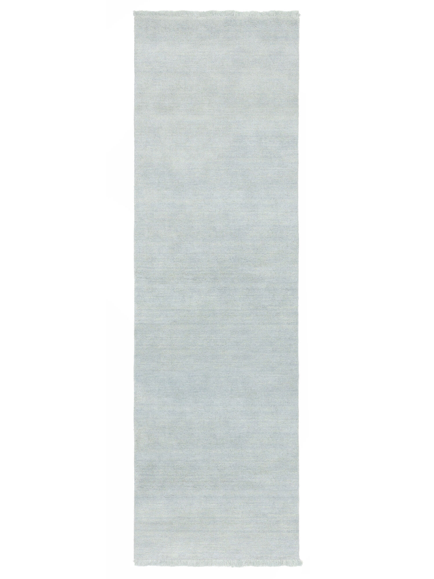 Handloom fringes Matta - Dov blå 80x300