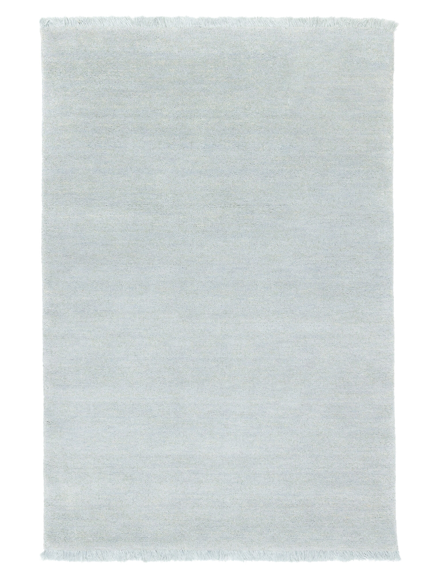 Handloom fringes Matta - Dov blå 80x120