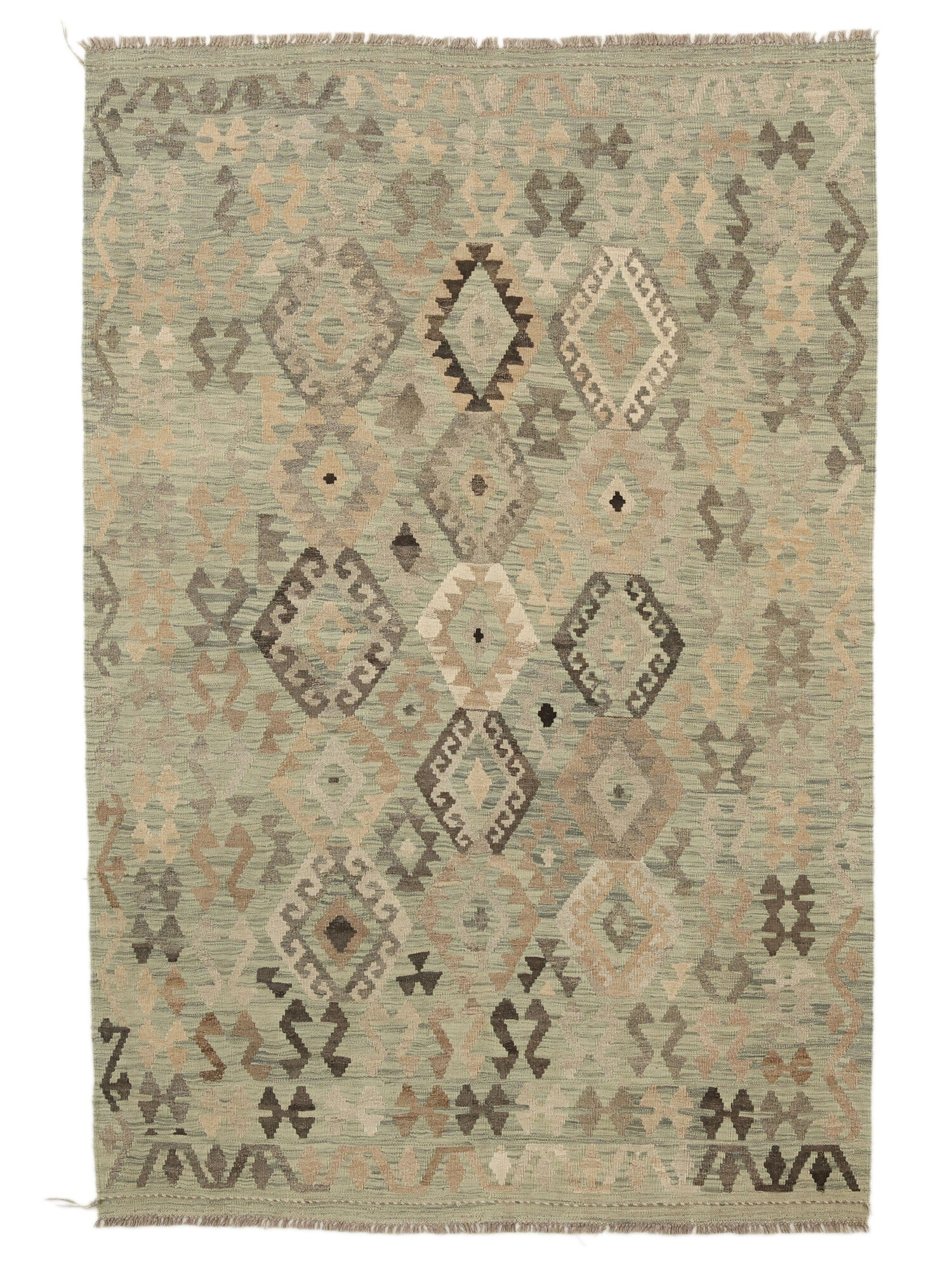 Kelim Afghan Old Stil Teppich 171×254