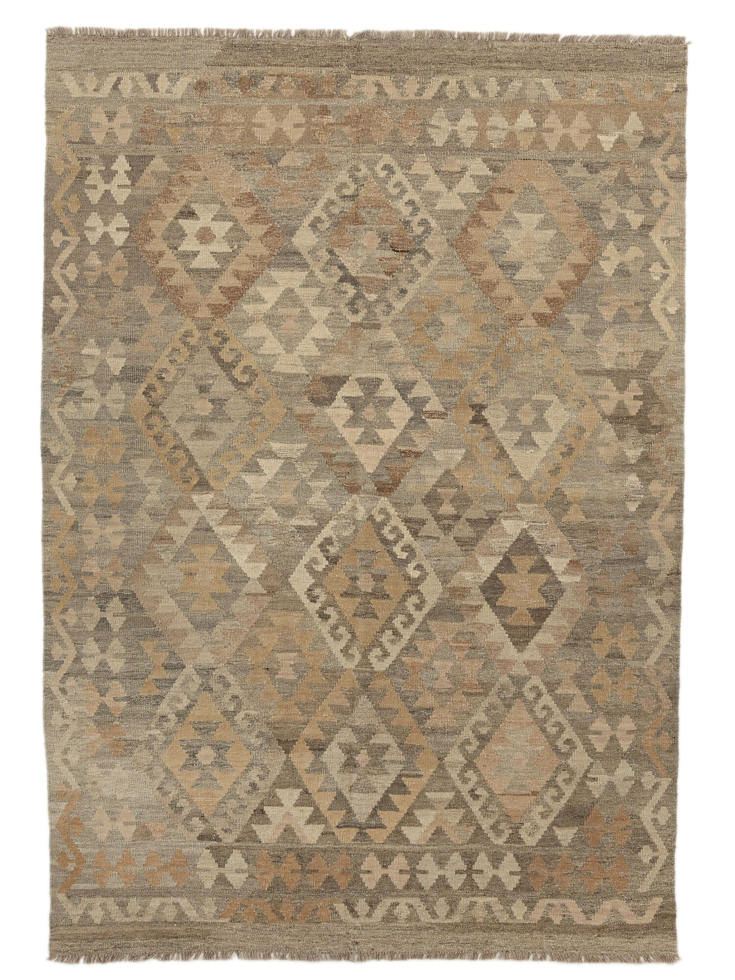 Kelim Afghan Old Stil Teppich 172×244
