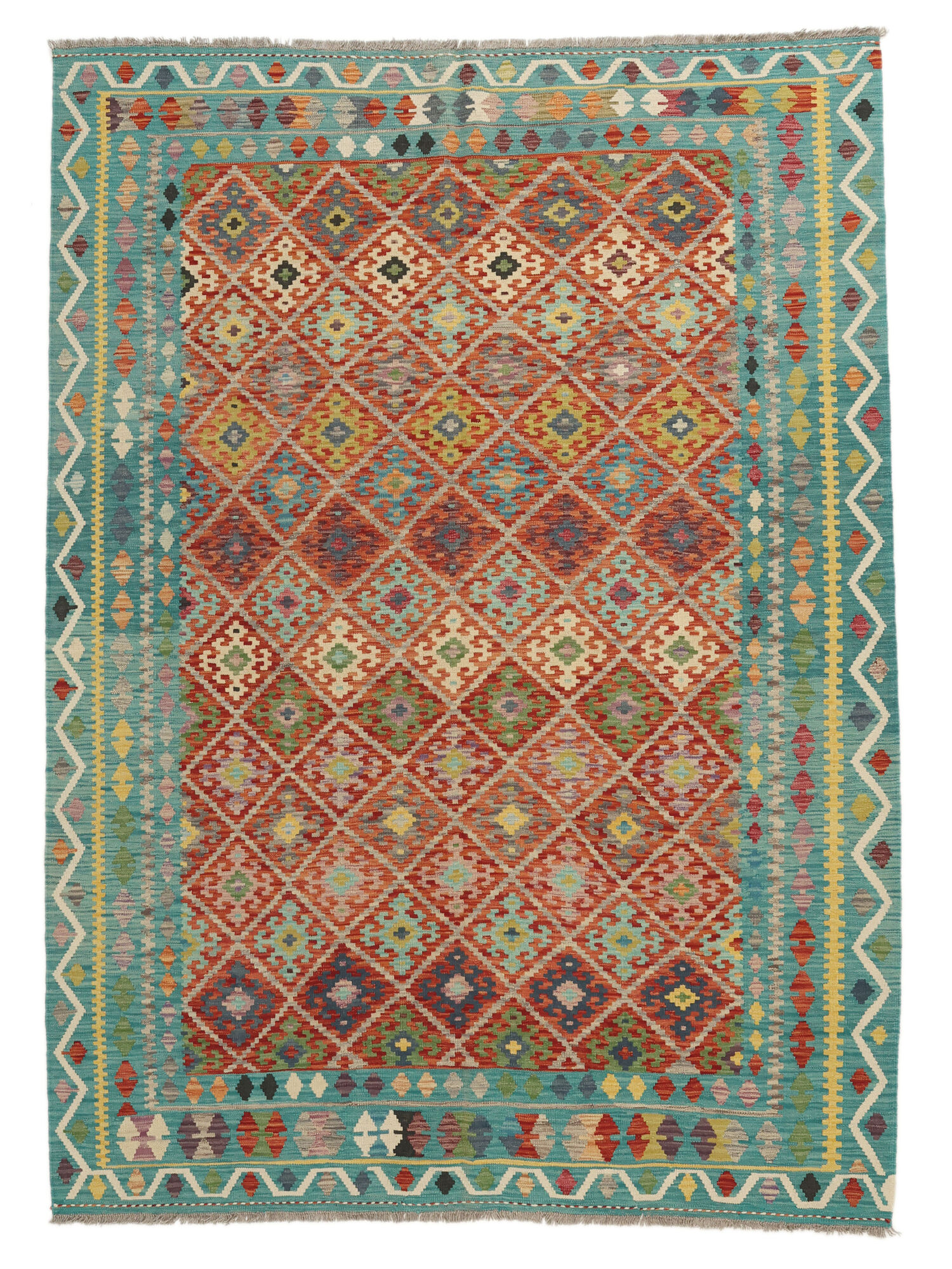 Kelim Afghan Old Stil Teppich 181×250