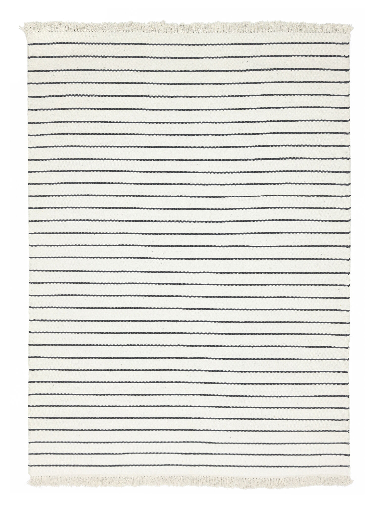 Lise Matta - Off white / Mörkgrå 140x200
