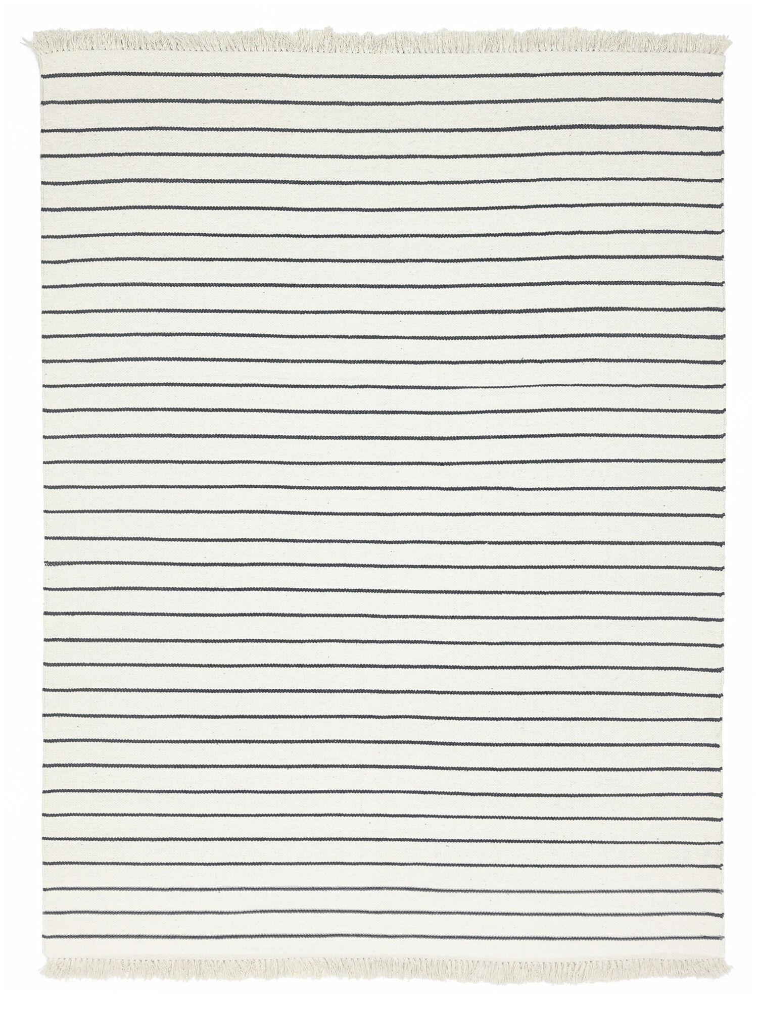 Lise Matta - Off white / Mörkgrå 160x230
