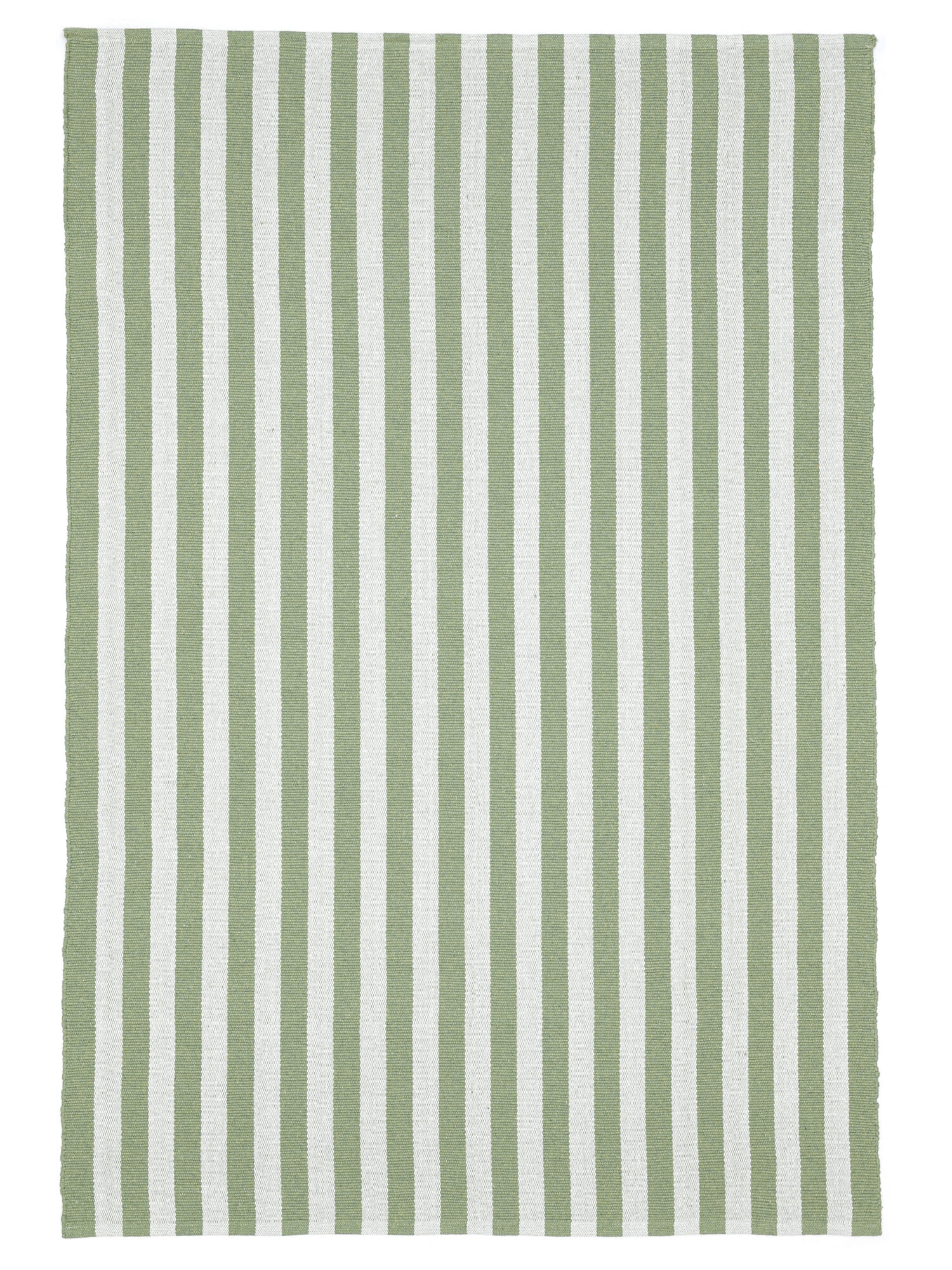 Nilla Matta - Grön / Off white 140x200