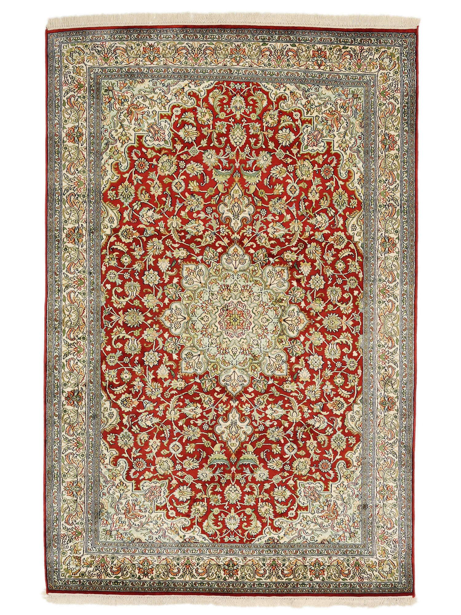 Kashmir &auml;kta silke Matta 126x191