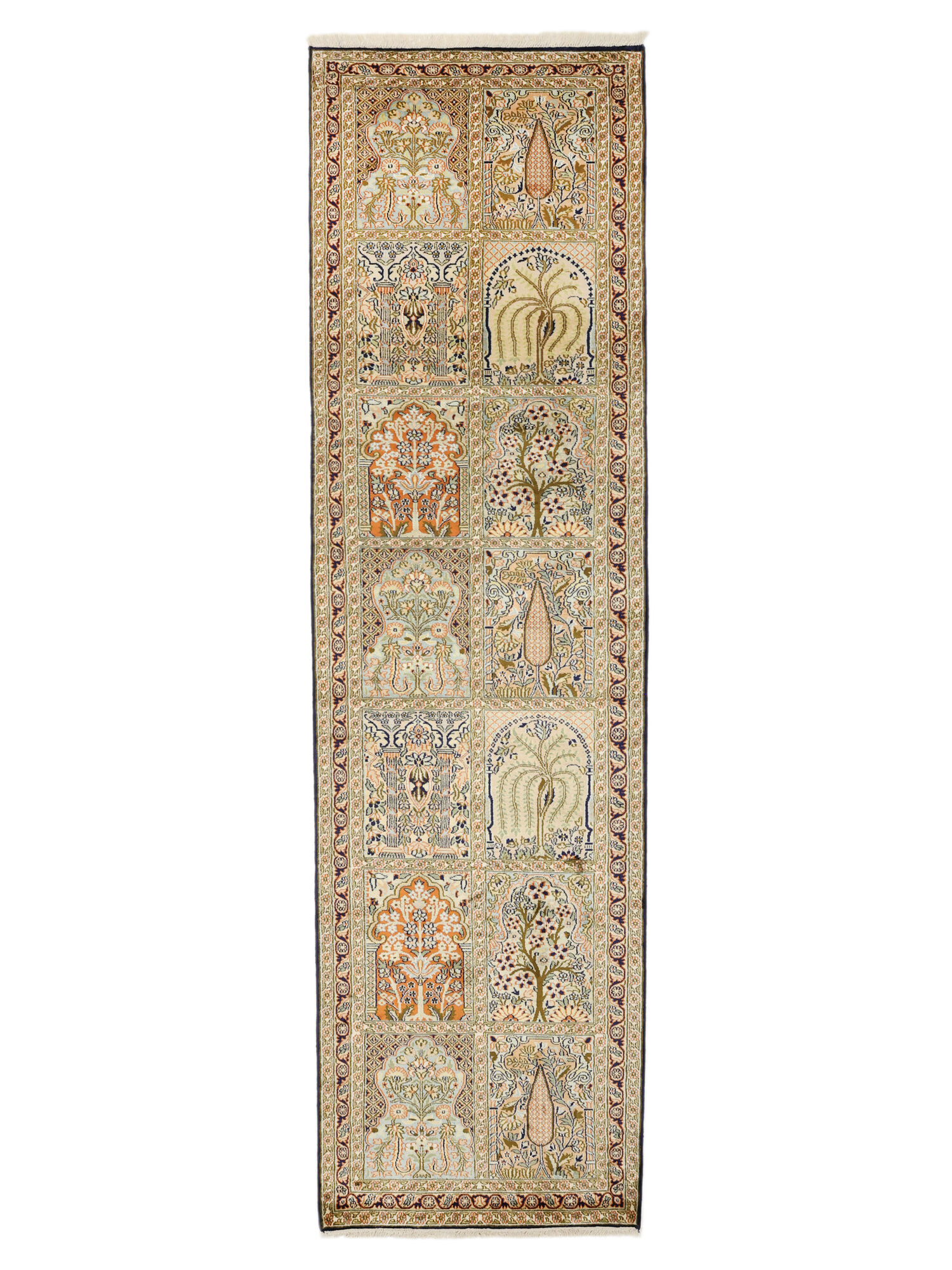Kashmir &auml;kta silke Matta 84x297