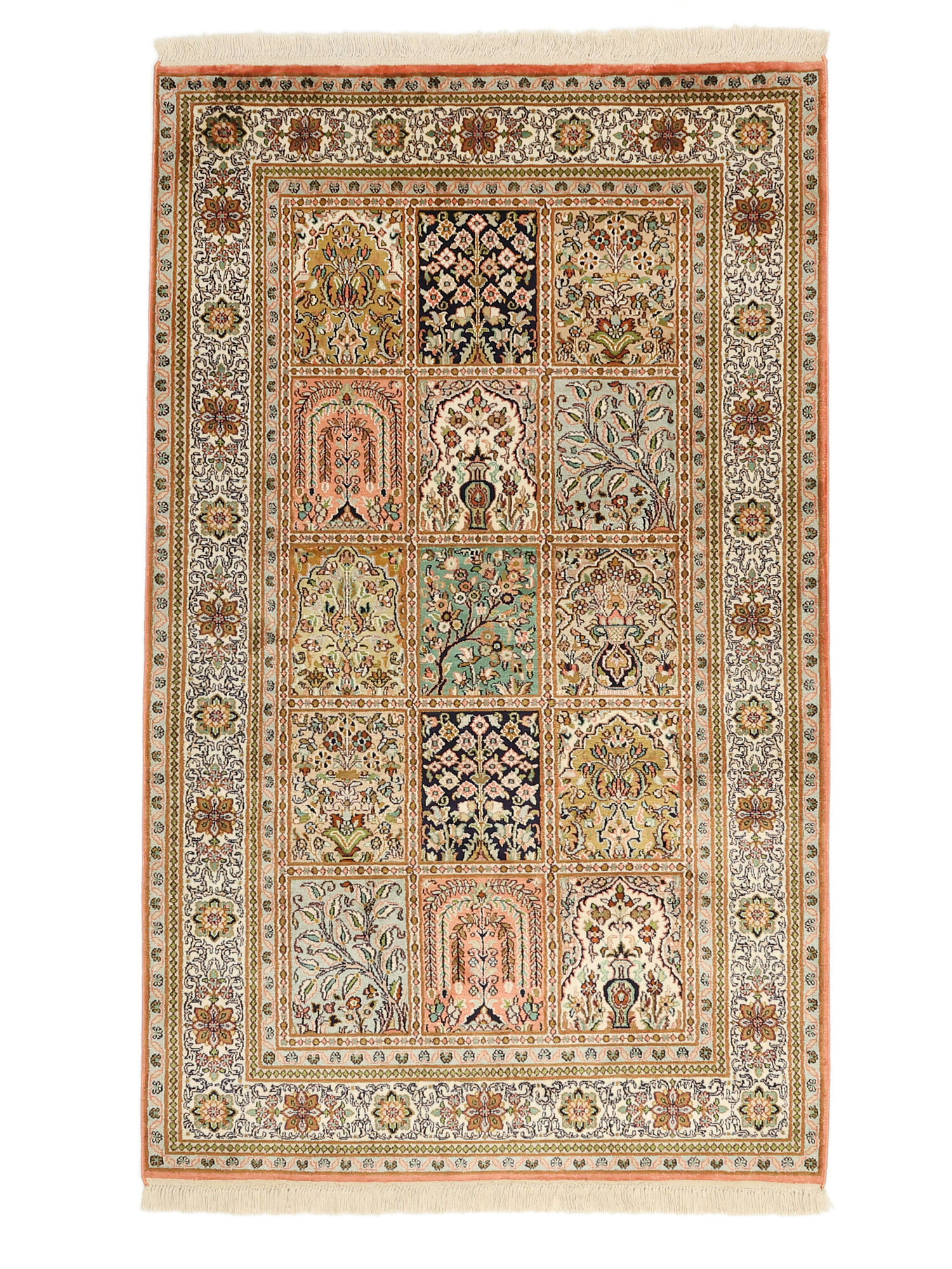 Kashmir äkta silke Matta 92x152