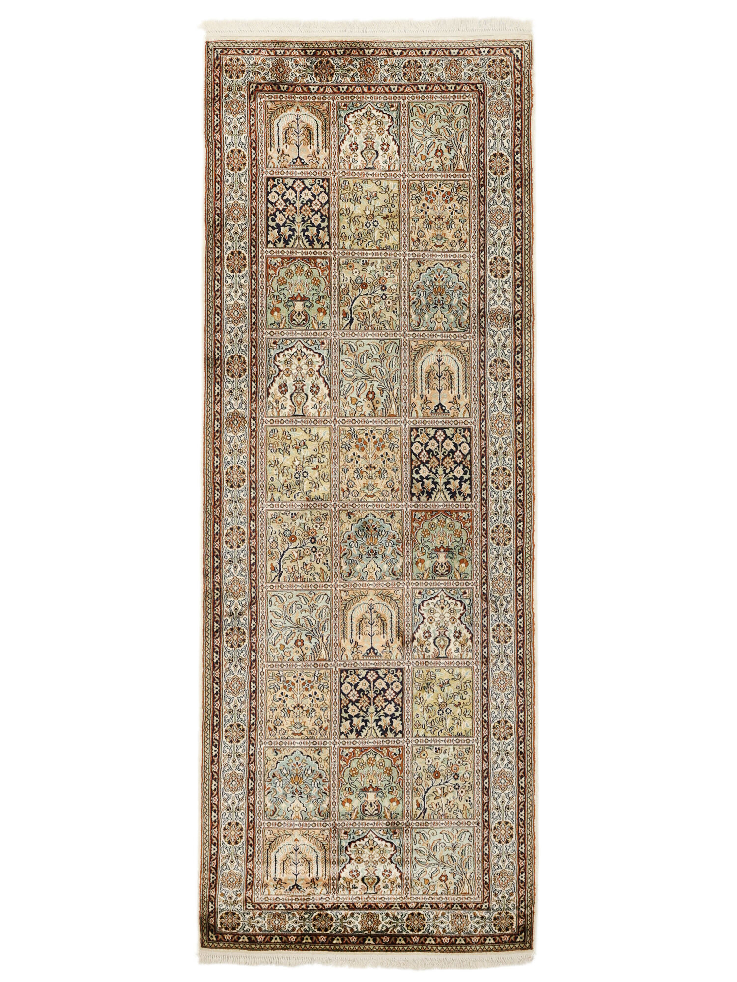 Kashmir äkta silke Matta 82x221