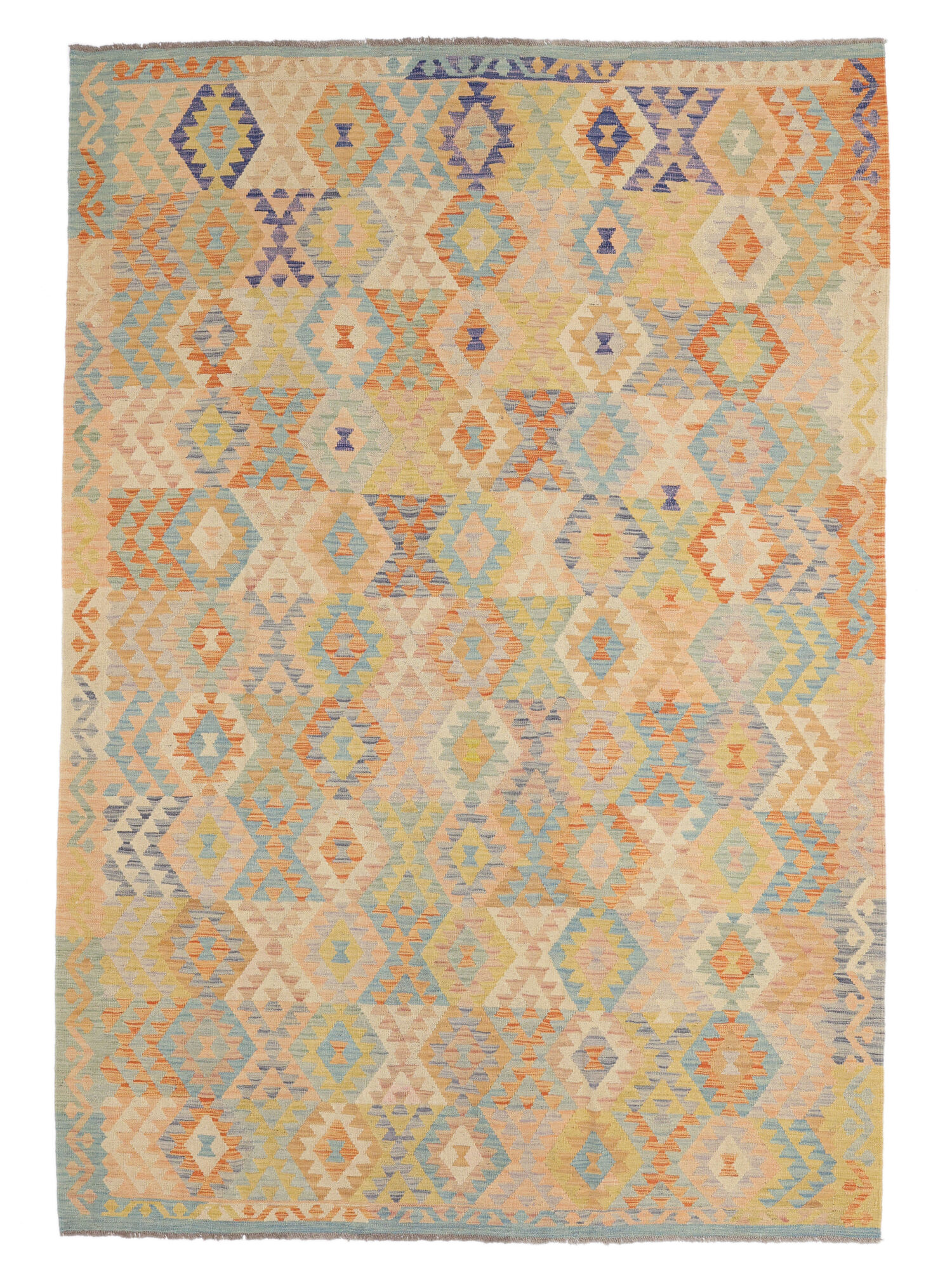 Kelim Afghan Old Stil Teppich 213×295