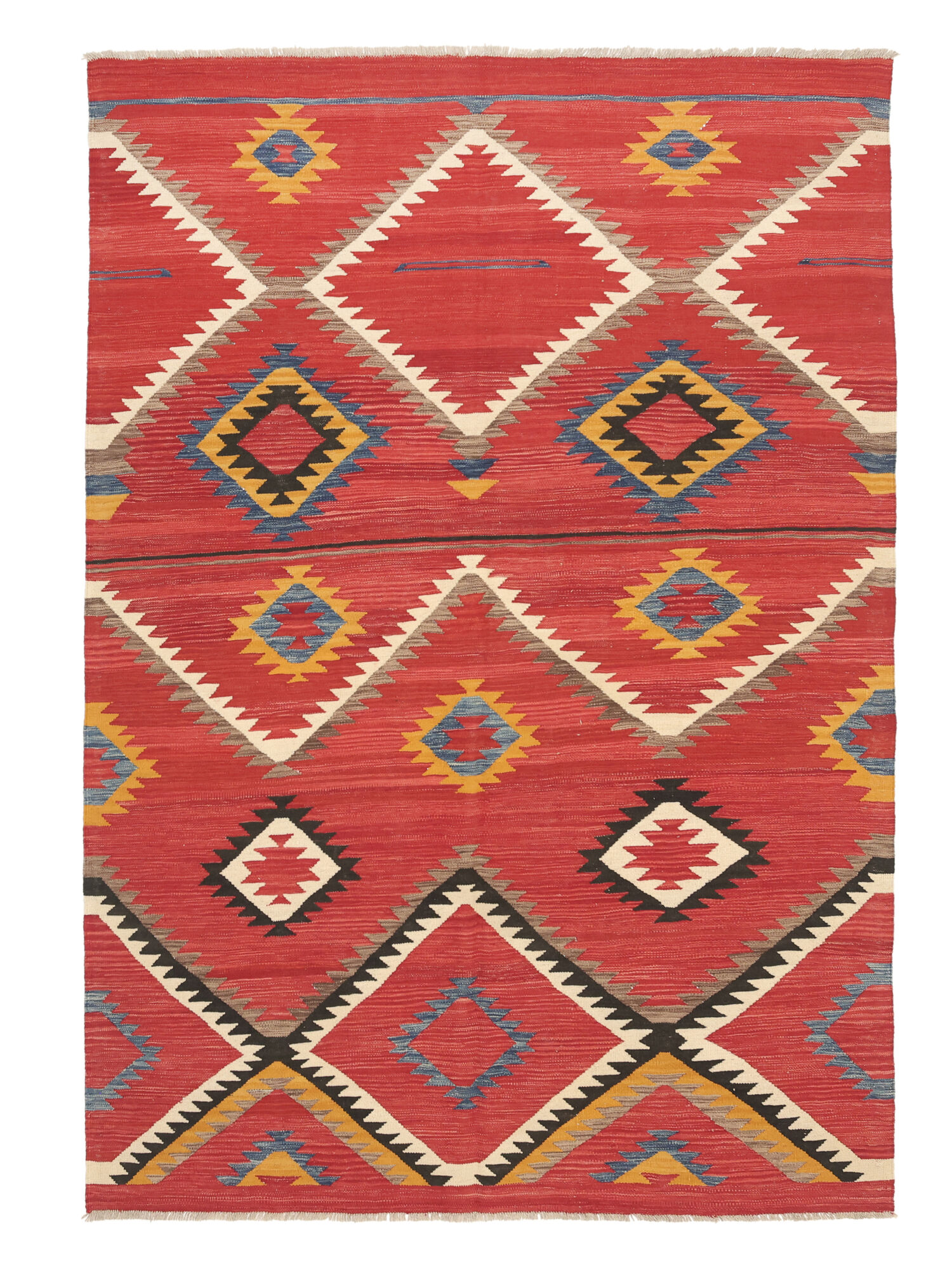 Kelim Modern Teppich 151×245