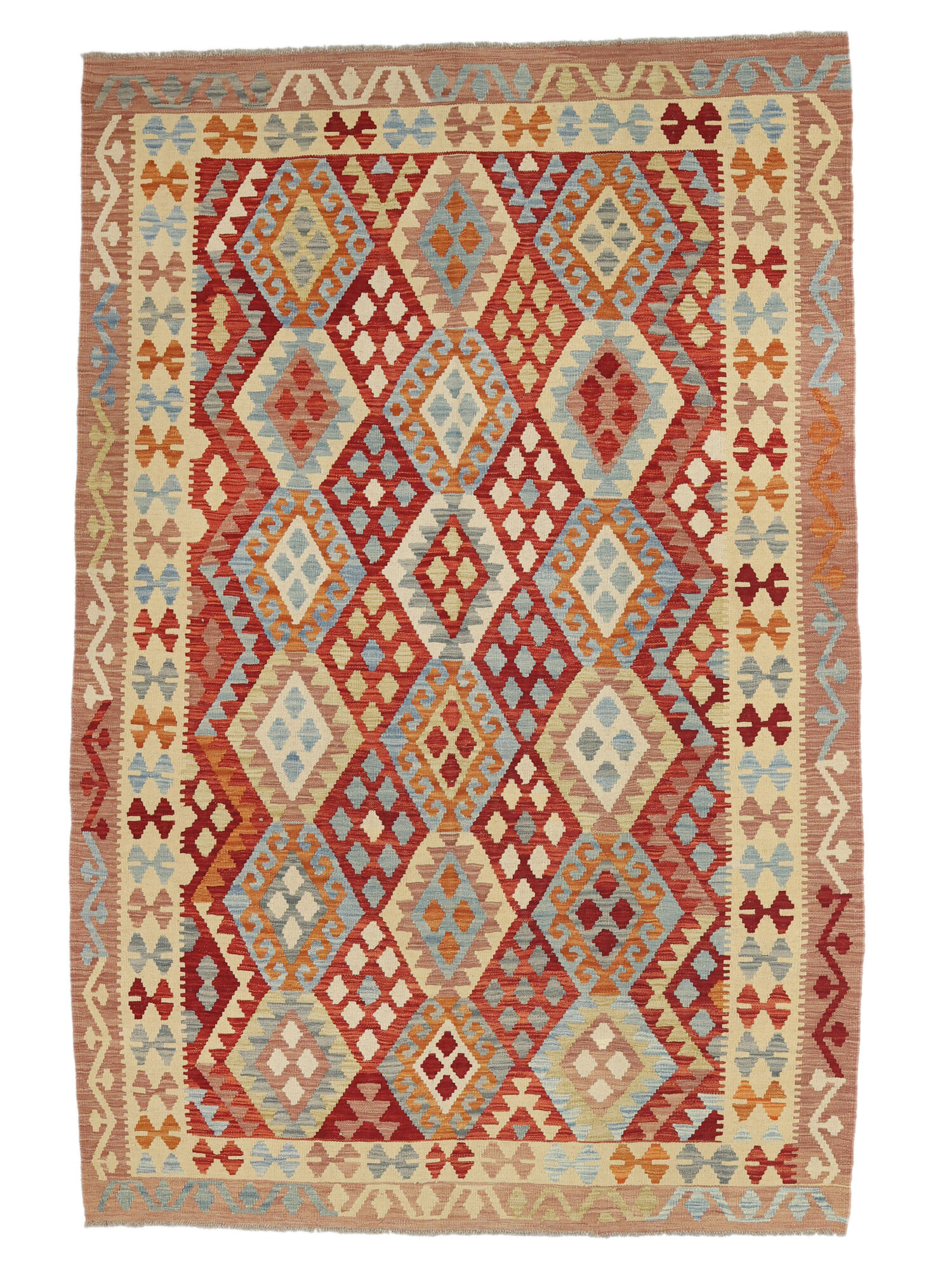 Kelim Afghan Old Stil Teppich 176×259